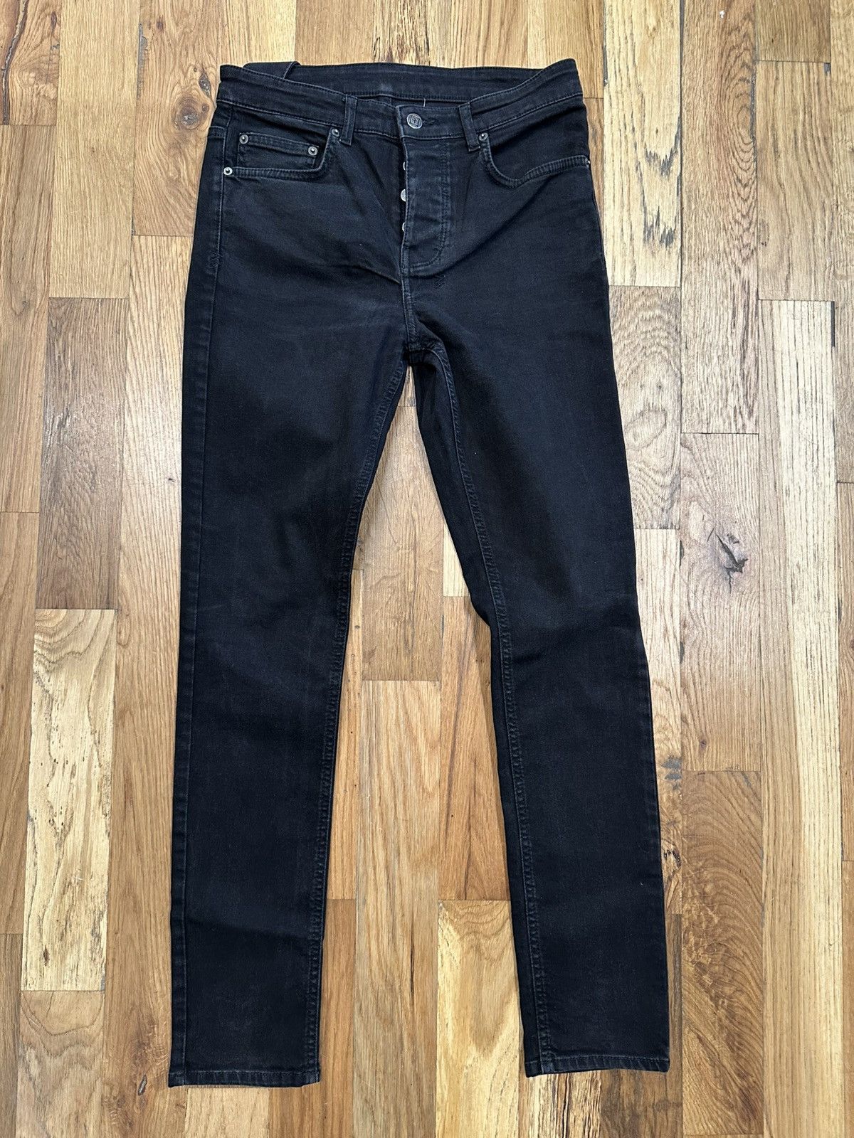 Ksubi Ksubi Plain Black Denim Jeans Size 31 Size US 31 - 1 Thumbnail