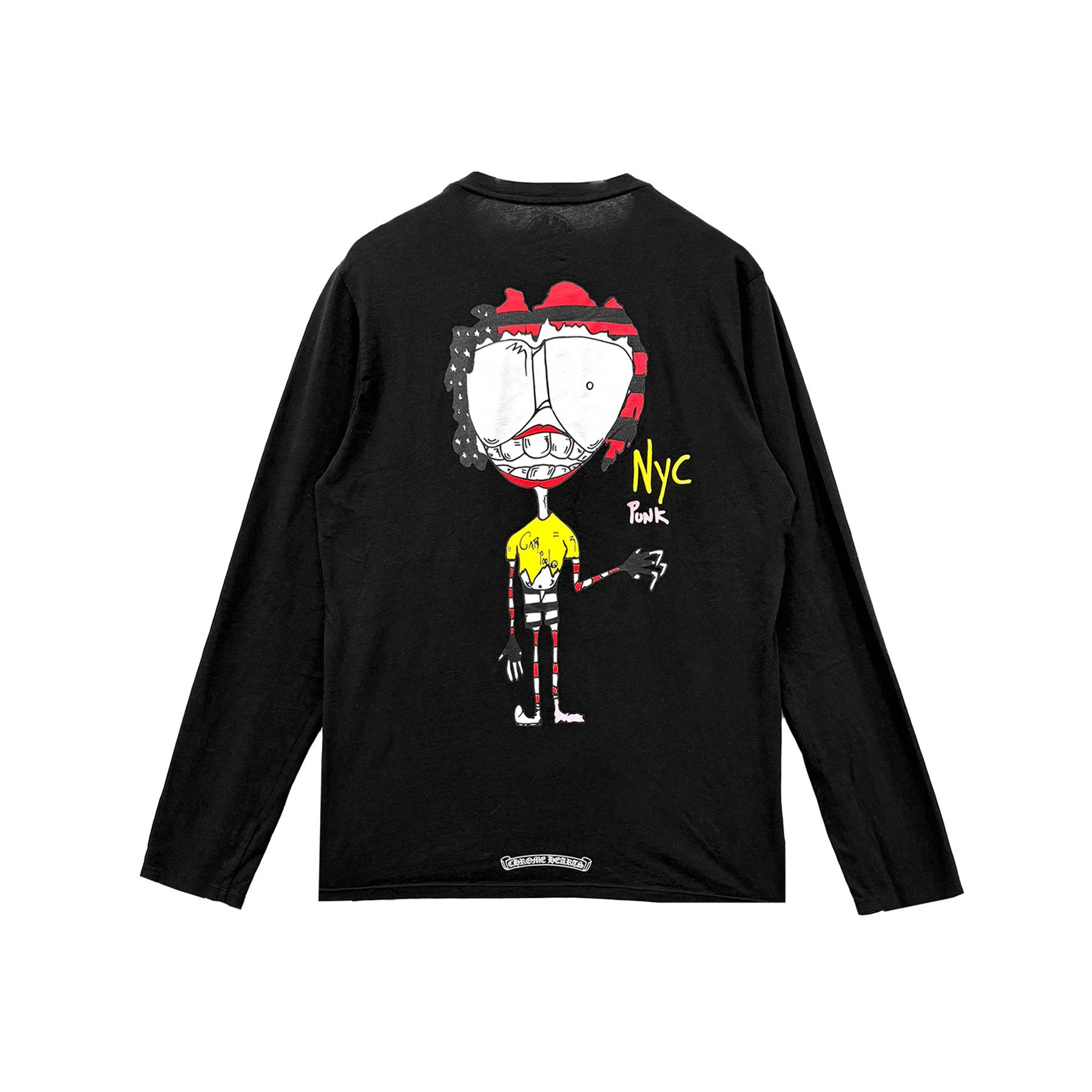 Chrome Hearts Chrome Hearts Matty Boy NYC Punk Black Long Sleeve Tee Size L / US 10 / IT 46 - 1 Thumbnail