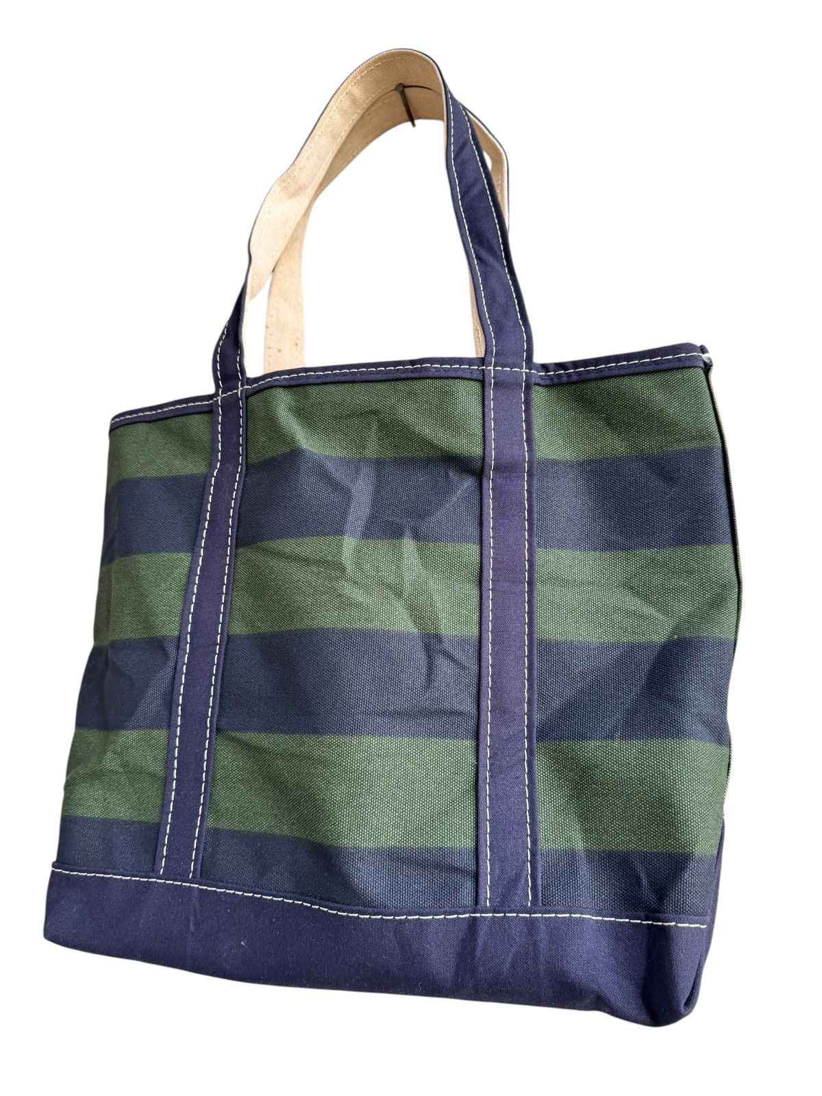 L.L. Bean × Vintage Vintage Duck Canvas L.L Bean Stripe made Usa Size ONE SIZE - 4 Thumbnail