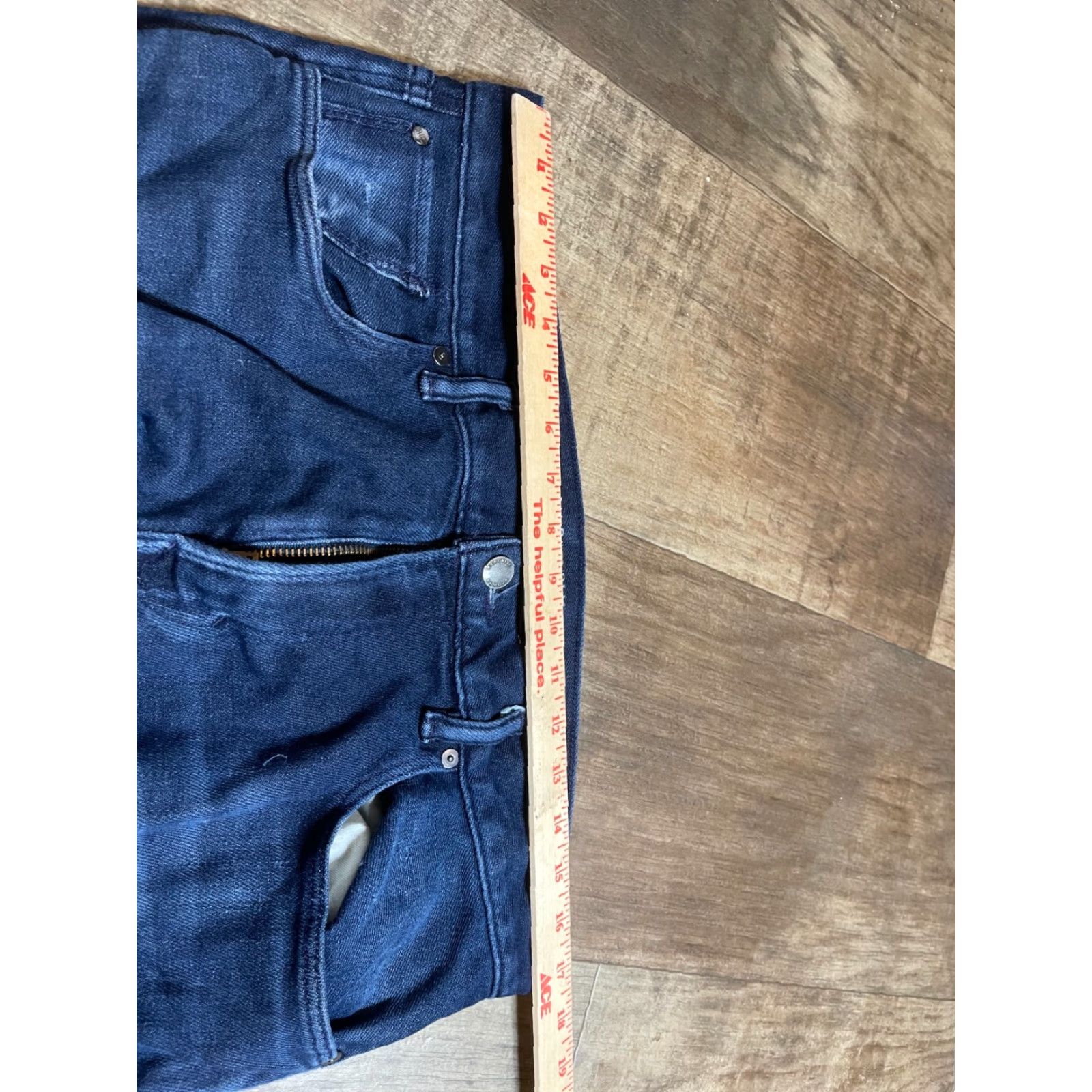 Banana Republic Banana Republic Jeans Womens Size 6 Regular Denim Straight Stretch Blue The Traveler 35 x 32 High Rise Size 28" / US 6 / IT 42 - 3 Thumbnail