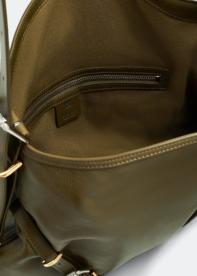 Givenchy o1srvl11e0625 Size:OS/ Voyou Medium Bag in Green Size ONE SIZE - 4 Thumbnail