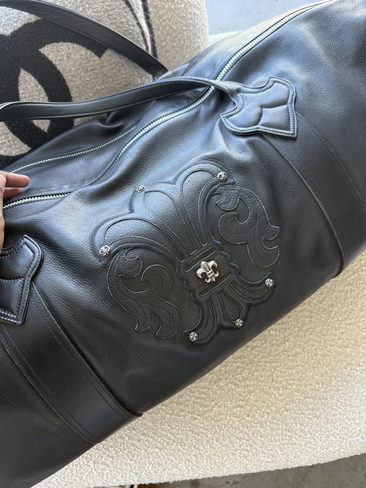Chrome Hearts CHROME HEARTS FLEUR DUFFLE XXL Size ONE SIZE - 3 Thumbnail
