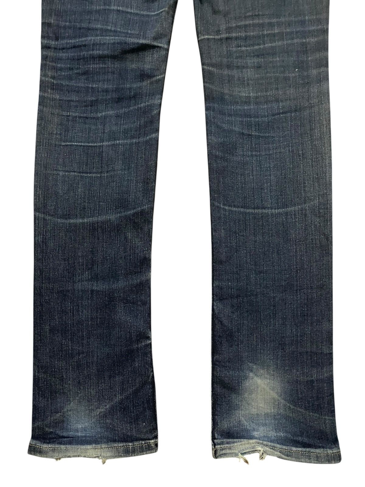 Japanese Brand Vintage Japanese Brand Theoria Embroidery Skinny Fit Jeans Size US 30 / EU 46 - 6 Thumbnail