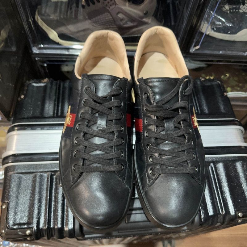 Gucci Gucci Ace Little Bee Fashion Sneakers for Men Size US 9.5 / EU 42-43 - 2 Thumbnail