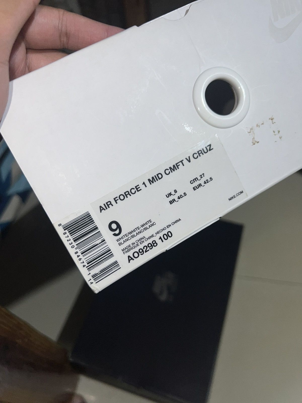 Nike Air Force 1 Victor Cruz Size US 9 / EU 42 - 7 Thumbnail