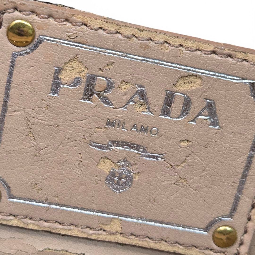 Prada Prada - Saffiano Gray Leather Handbag Shoulder Bag Vintage Size ONE SIZE - 8 Thumbnail