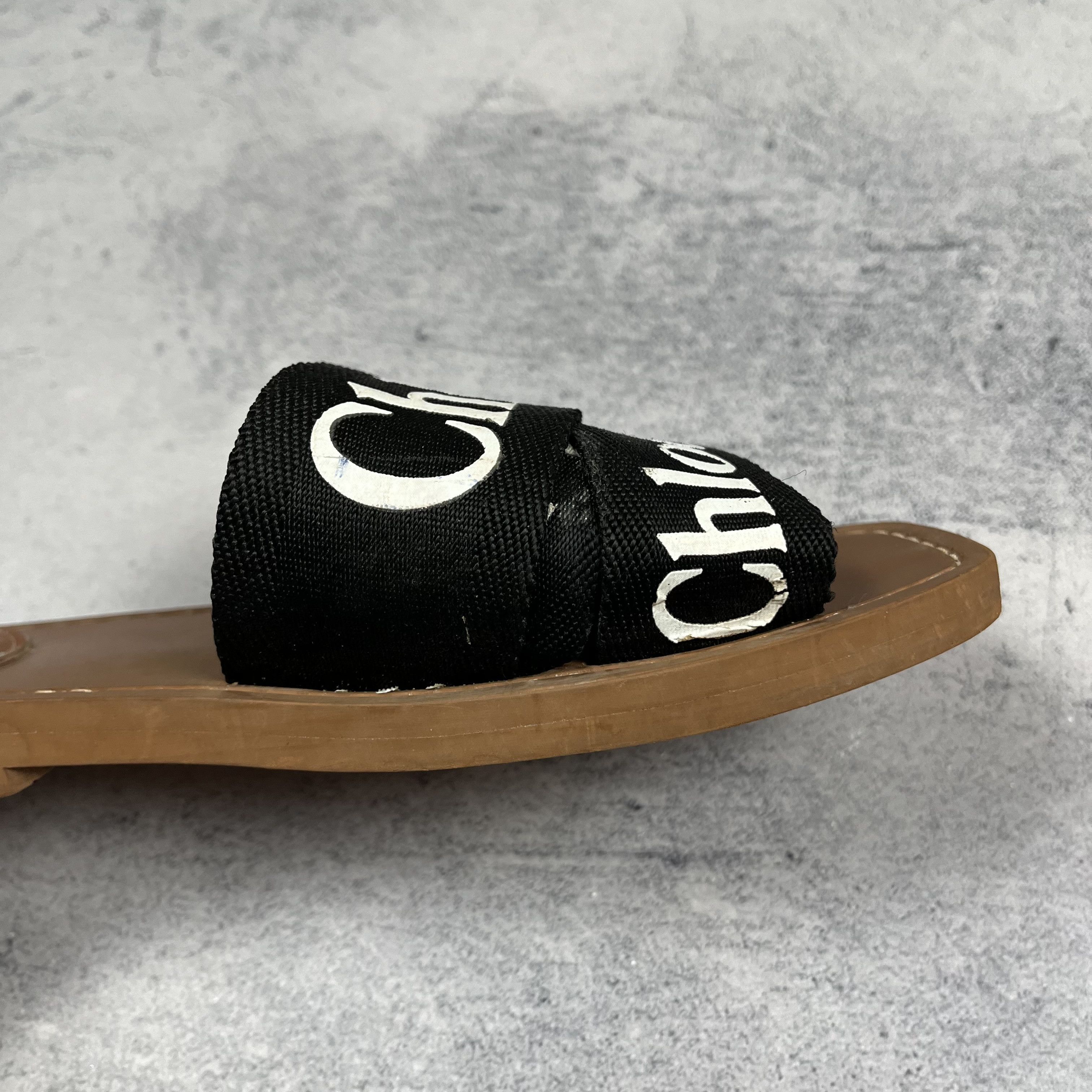 Chloe Ladies Chloe Woody Slide Flat Size 38 Size US 7.5 / IT 37.5 - 12 Thumbnail