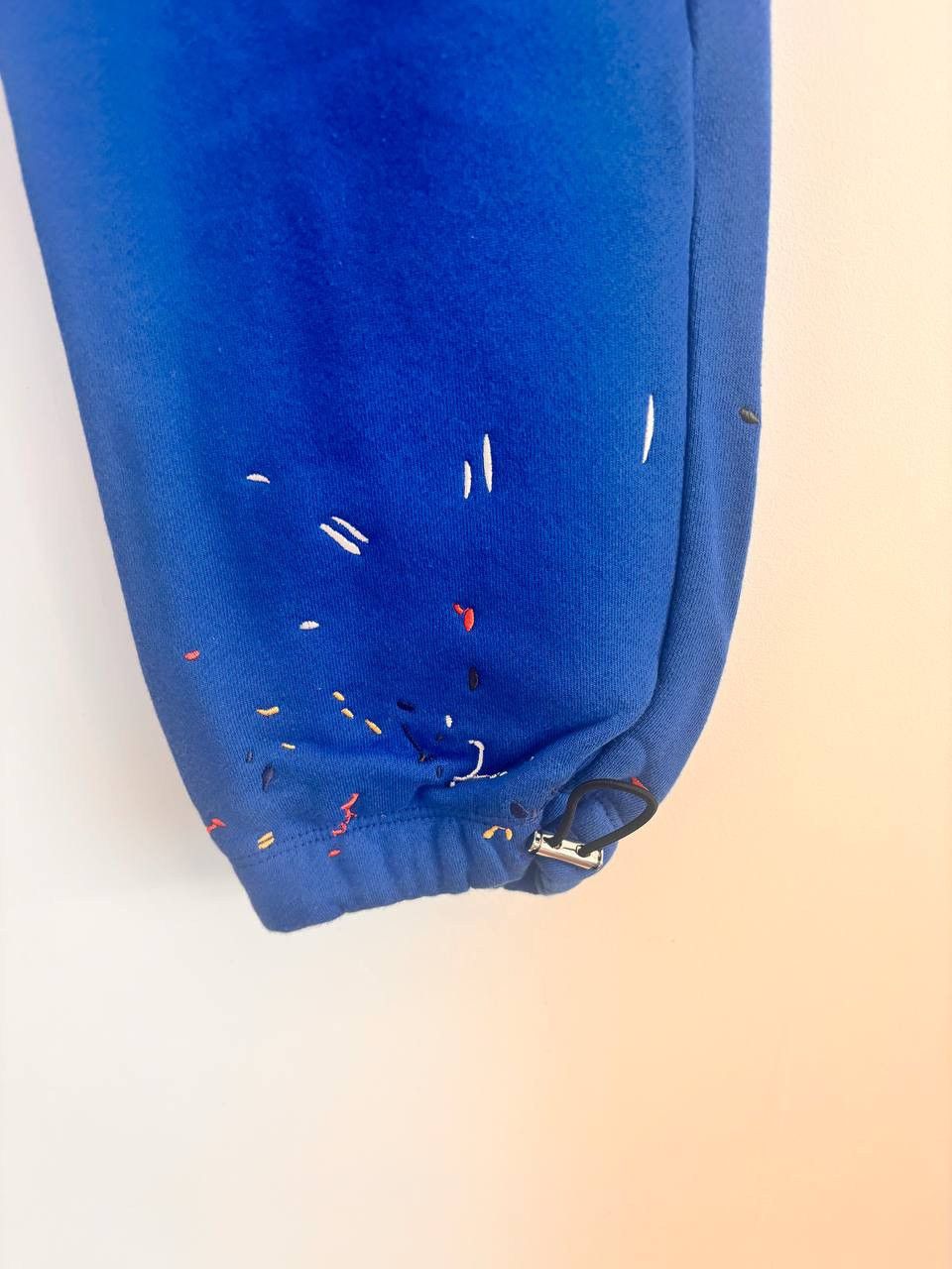 Amiri Amiri paint sweatpants blue large Size US 34 / EU 50 - 3 Thumbnail