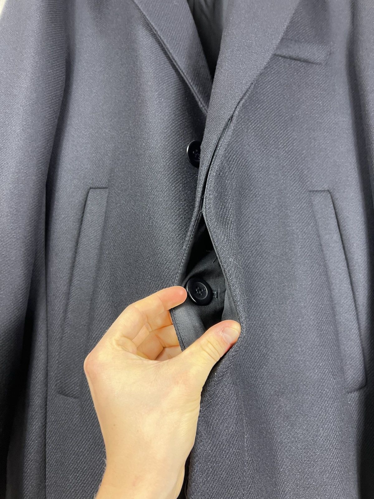 Filippa K Filippa K AW18 wool Ross long coat big pocket avant garde Size US L / EU 52-54 / 3 - 15 Thumbnail