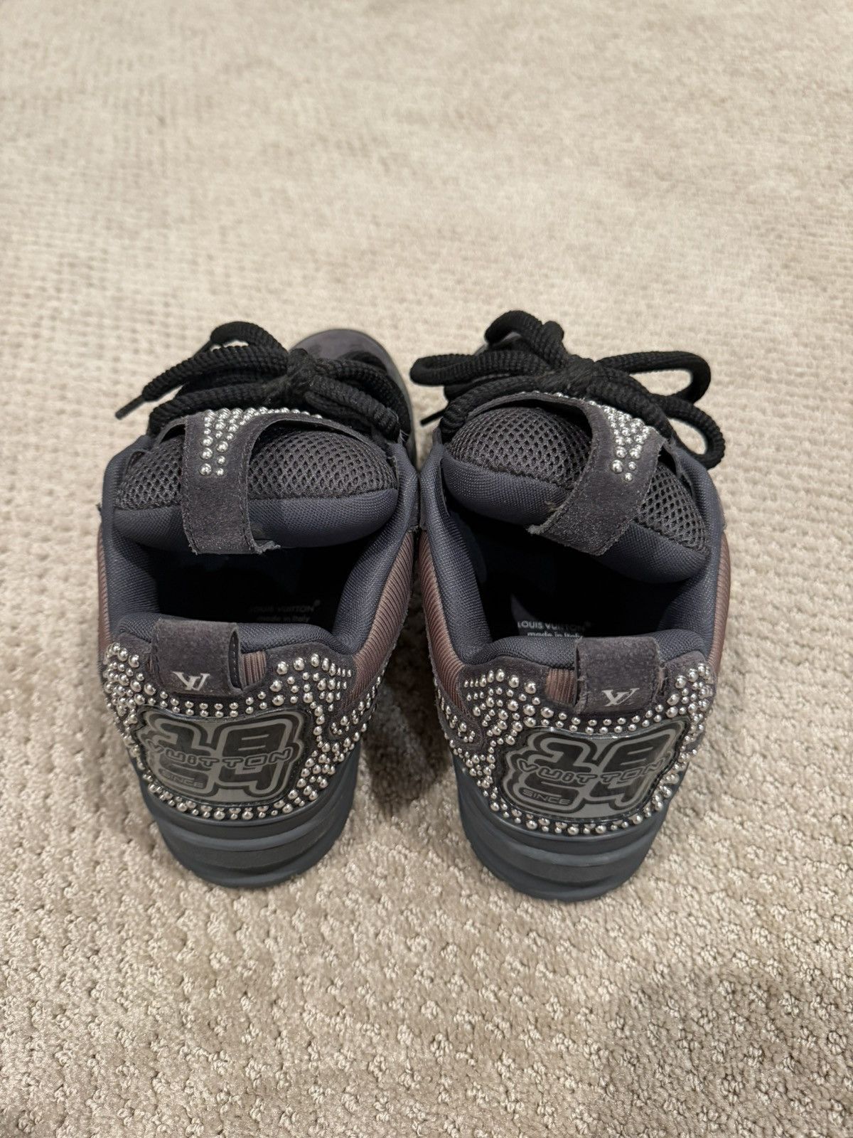 Louis Vuitton Louis Vuitton LV Skate Studded Size US 10.5 / EU 43-44 - 4 Thumbnail