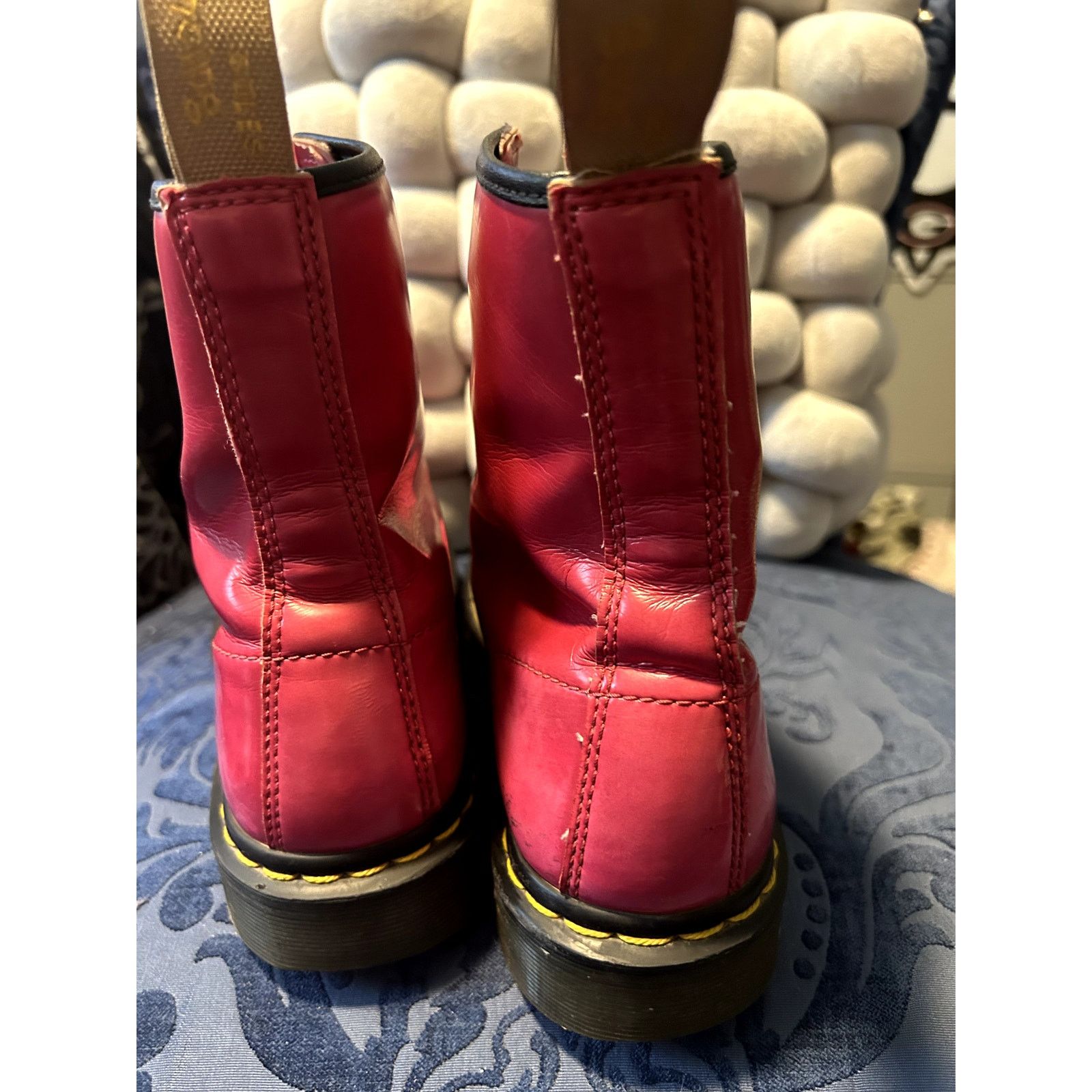 Dr. Martens Dr Martens Pink 1460 Vegan Patent Leather size 8/EU 39 Size US 8 / IT 38 - 9 Thumbnail