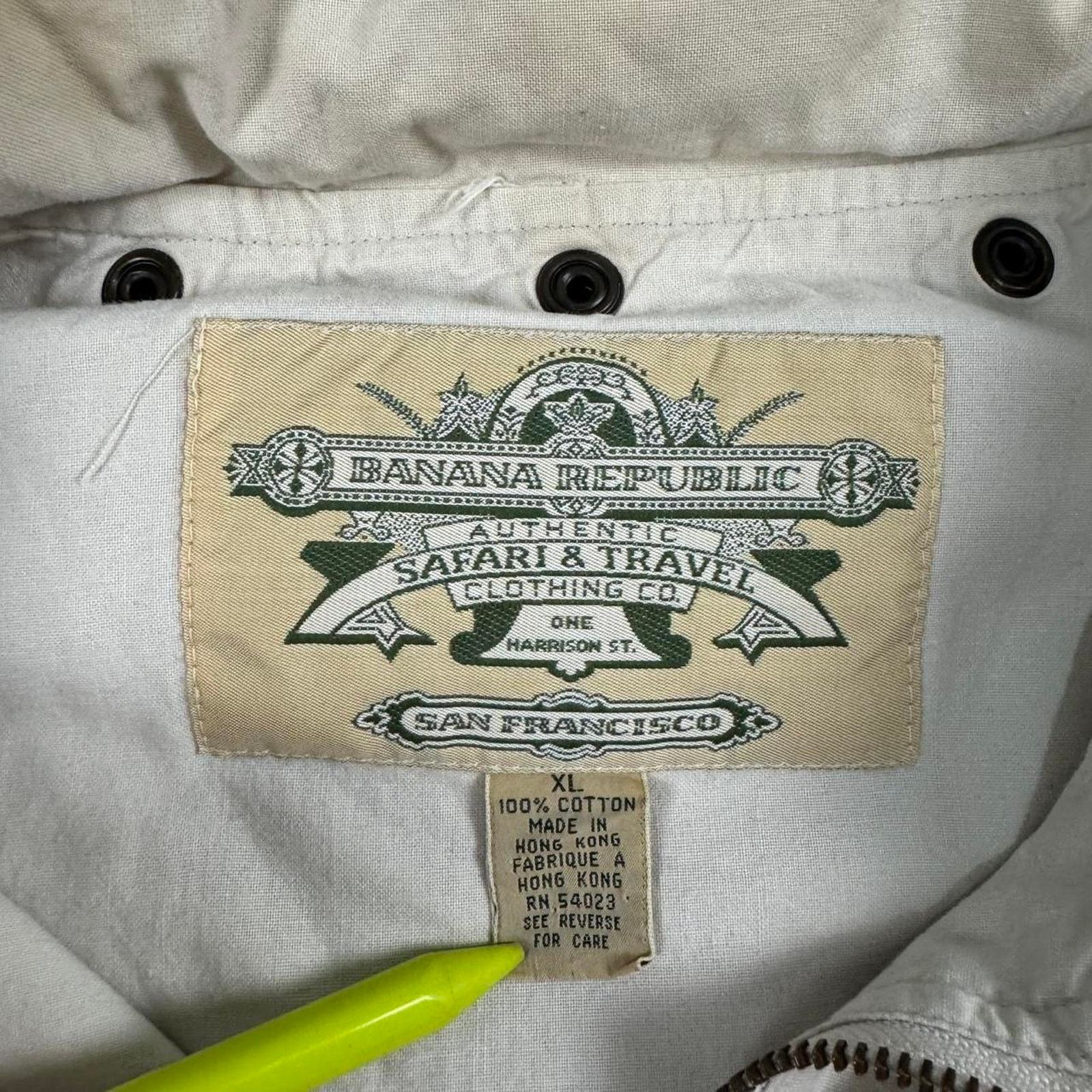 Banana Republic × Harley Davidson × Vintage VINTAGE 90S Y2K CUSTOM HARLEY DAVIDSON HUNTING VEST W/ HOOD: Size US XL / EU 56 / 4 - 4 Thumbnail