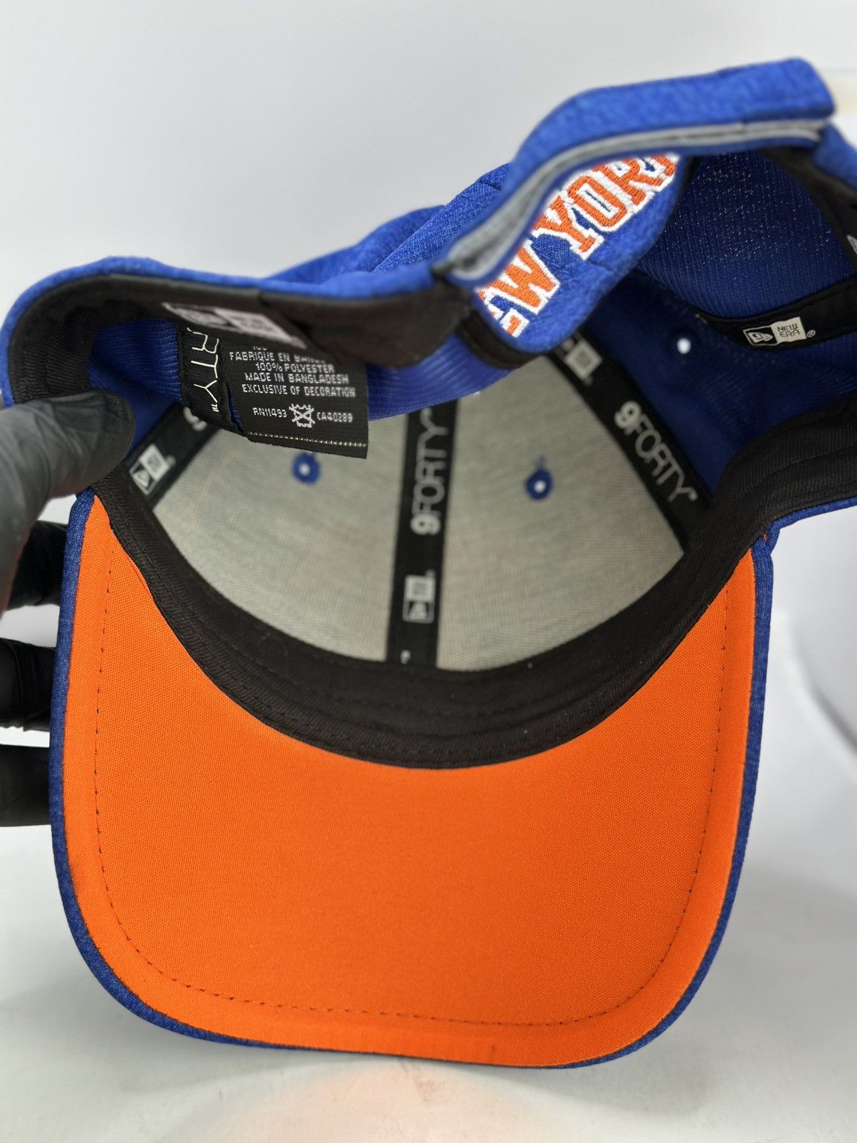 New Era New York Knicks Baseball Cap Official NBA Team Hat New Era Size ONE SIZE - 7 Thumbnail