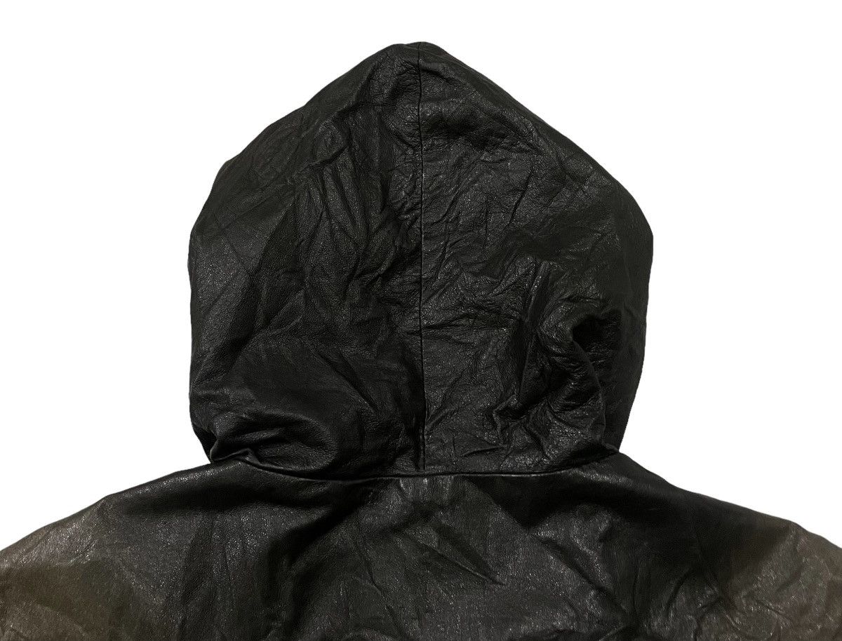 If Six Was Nine Vintage LHP Asymmetric Seditionaries Hoodie Leather Jacket Size US M / EU 48-50 / 2 - 16 Thumbnail