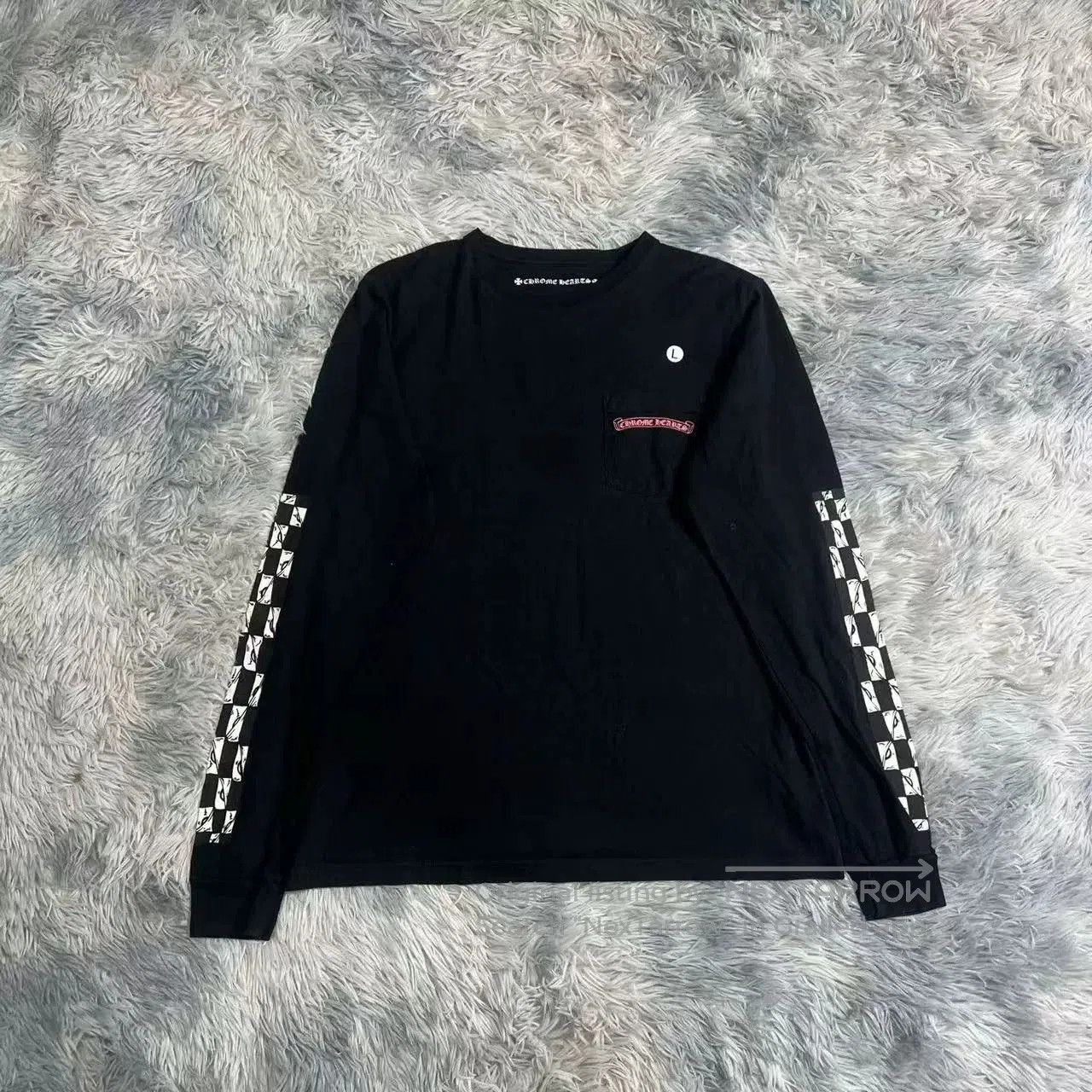 Chrome Hearts Matty Boy Chrome Hearts 99 Eyes Smiley Long Sleeve