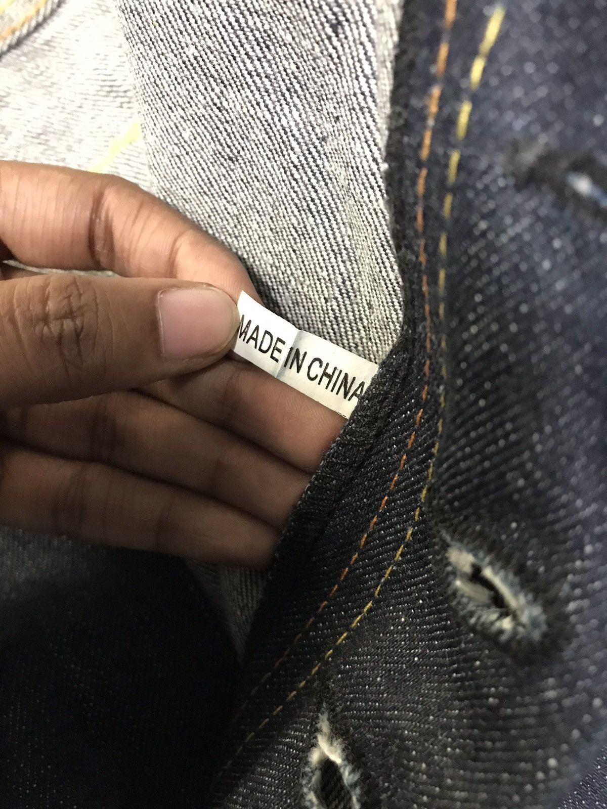 Japanese Brand Vintage Red monkey company embroidered denim 50x38 Size US 44 / EU 60 - 6 Thumbnail