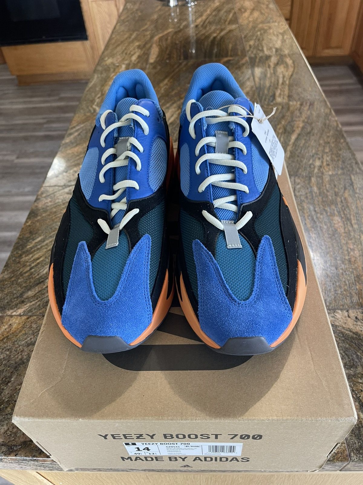 Adidas × Yeezy Yeezy Boost 700 “Bright Blue” Size US 14 / EU 47 - 1 Thumbnail
