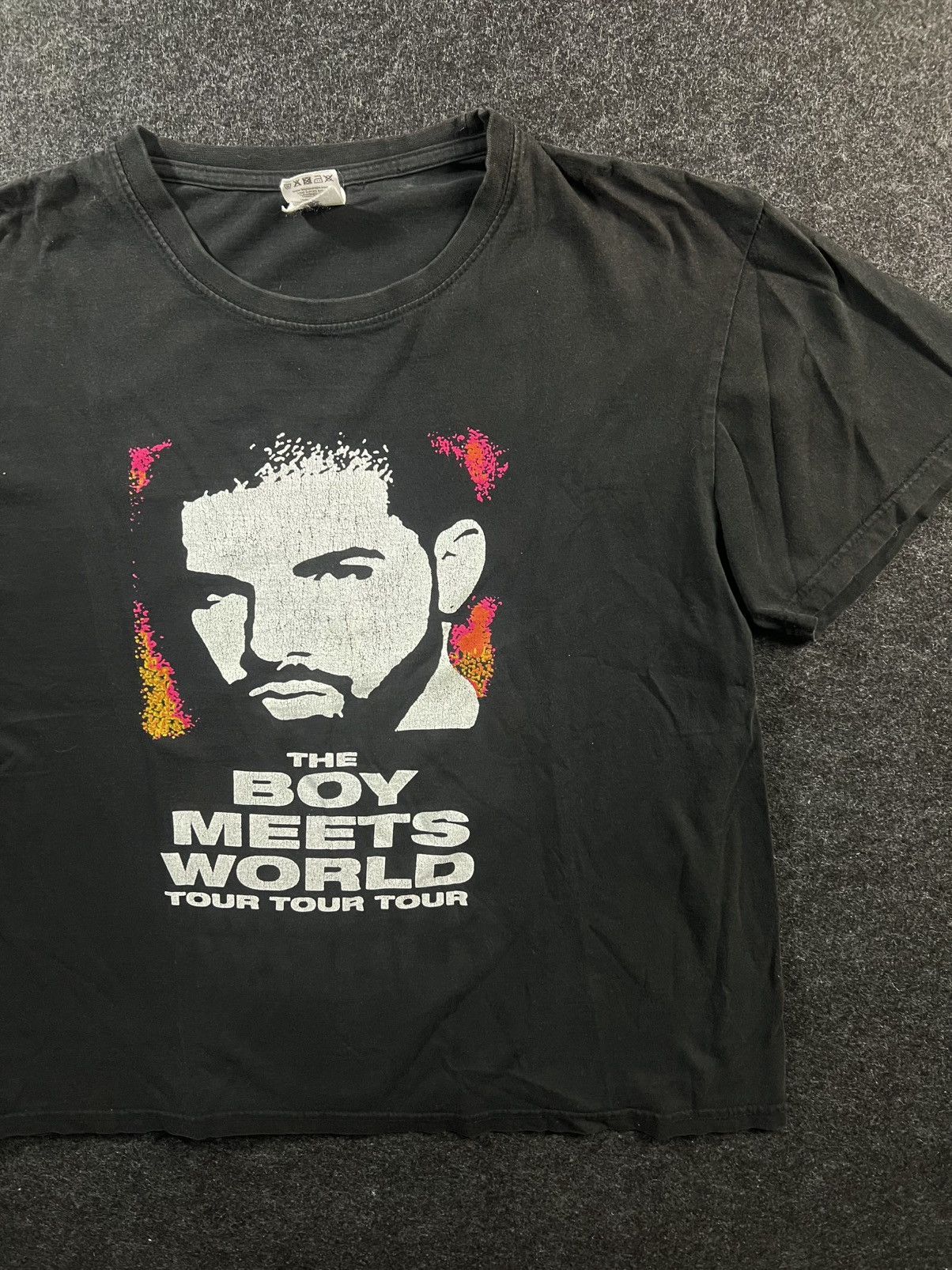 Vintage Rare Vintage Boys Meets World Drake 2008 Tour Tee Size US L / EU 52-54 / 3 - 1 Thumbnail