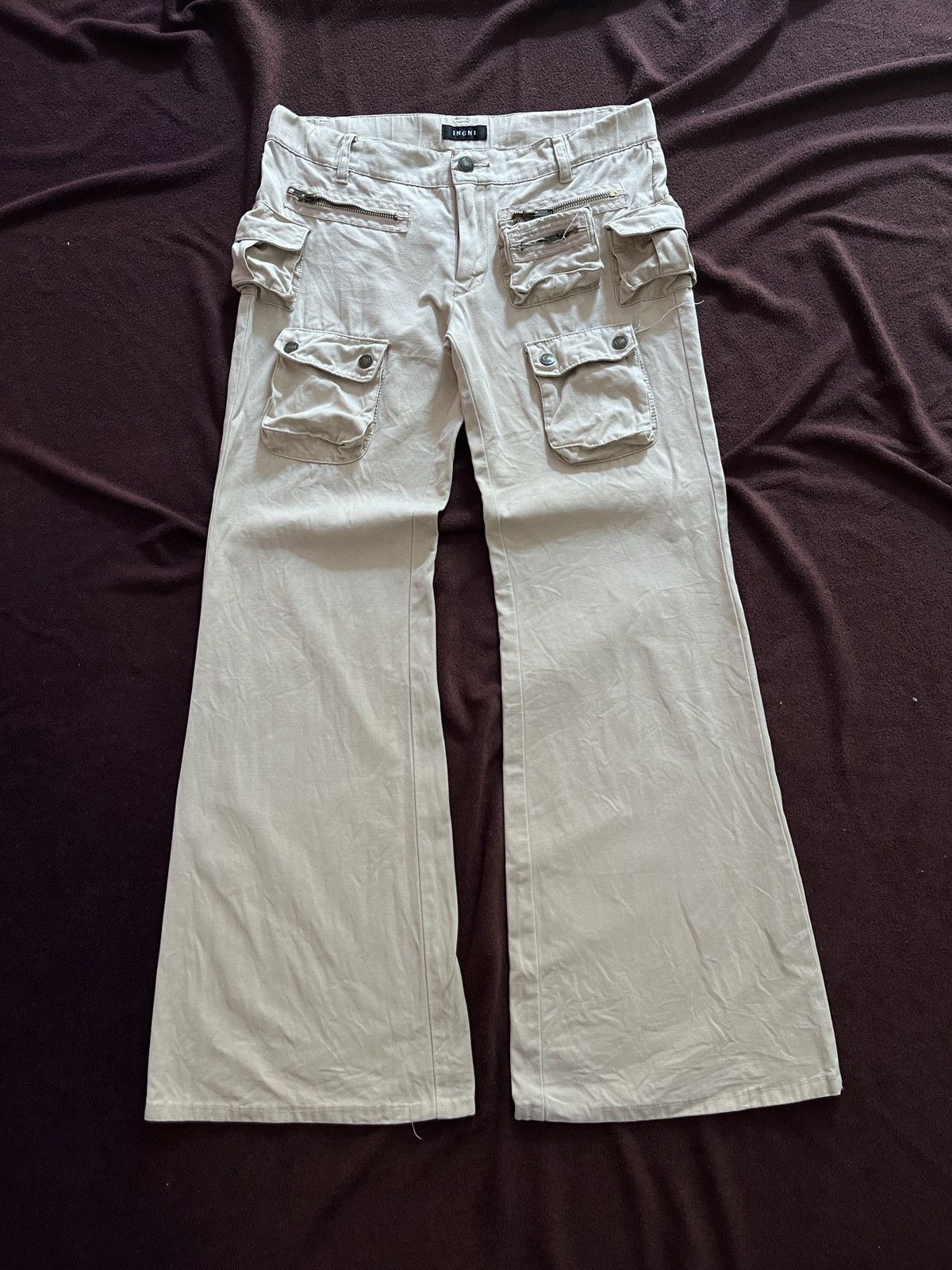 Le Grande Bleu (L.G.B.) JAPANESE GIMMICK POCKET LGB STYLE FLARE Size US 29 - 1 Thumbnail