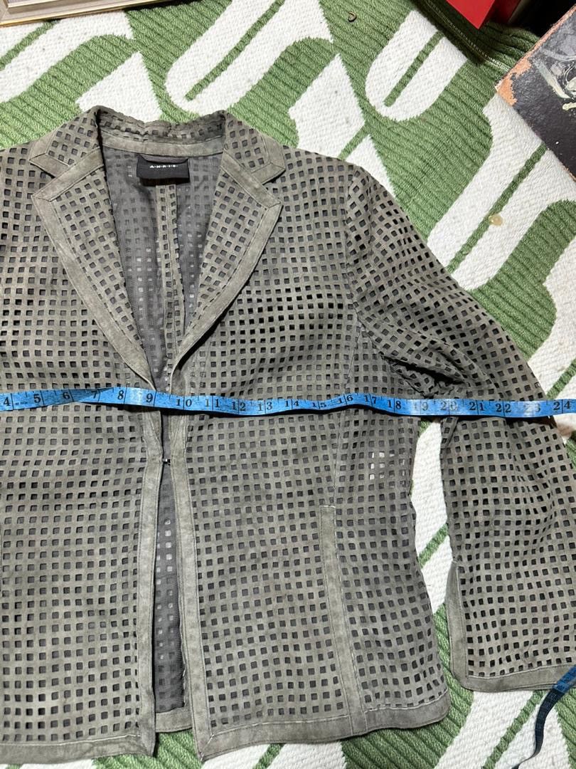 Akris Akris Perforated Lamb Suede Eye Hood Blazer Jacket Size S / US 4 / IT 40 - 8 Thumbnail