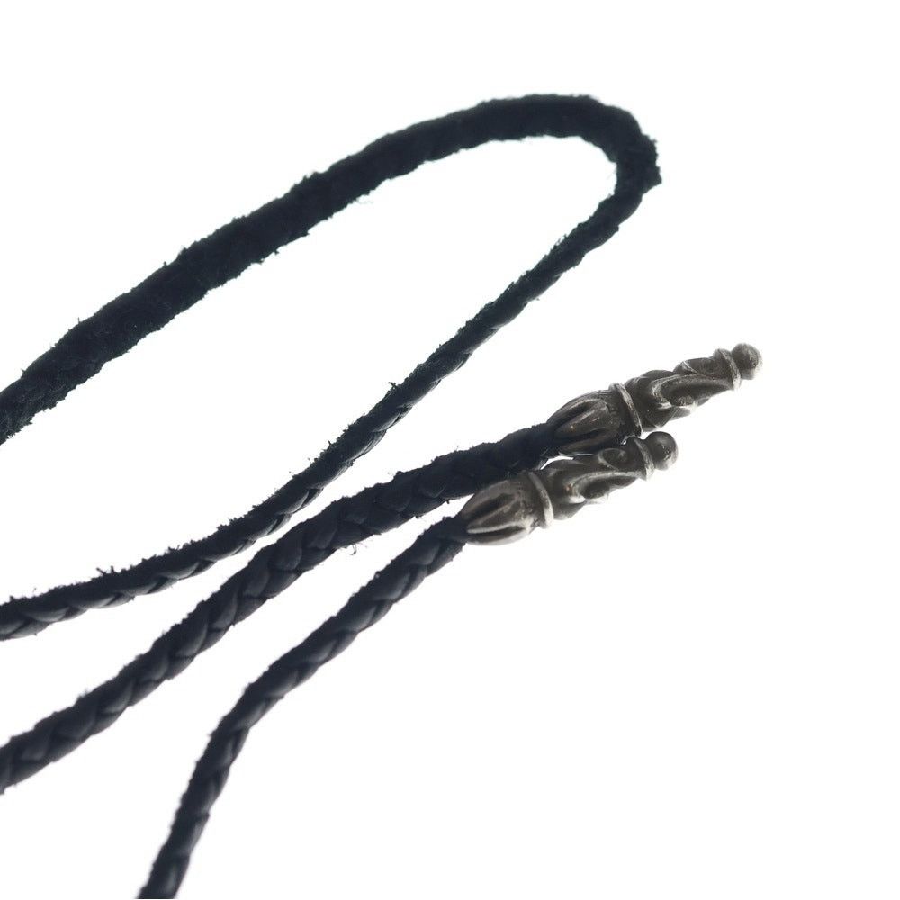Chrome Hearts Chrome Hearts Leather Braid Scroll Necklace Size ONE SIZE - 5 Thumbnail