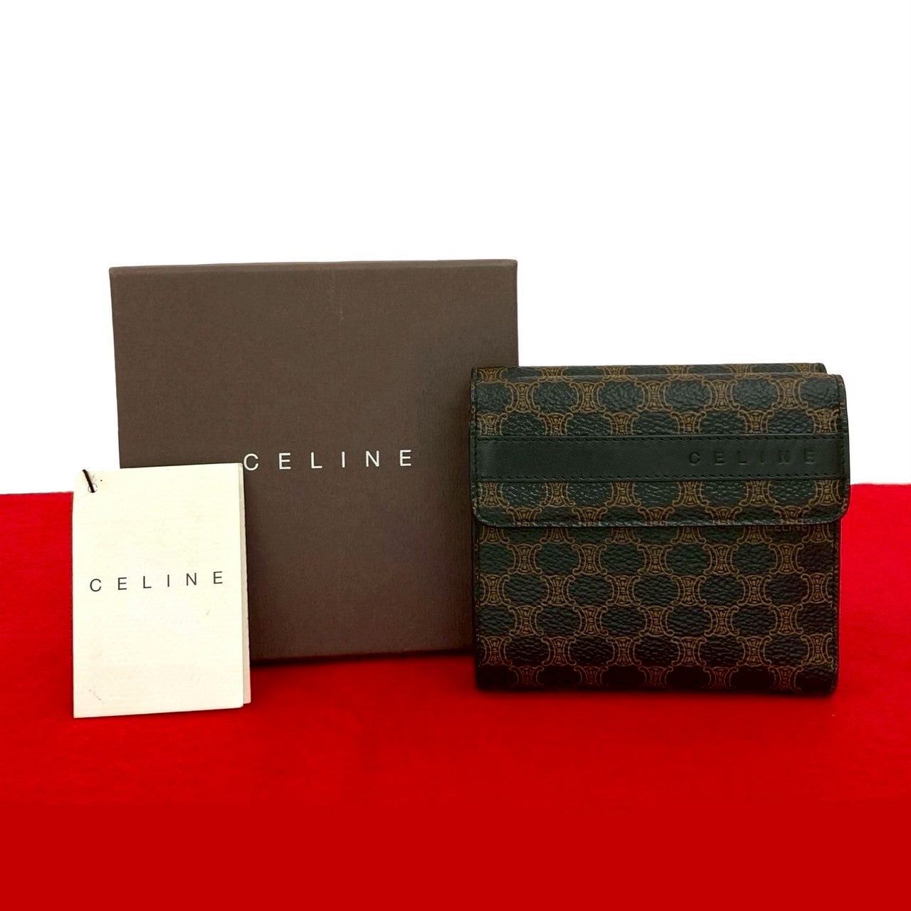 Celine Celine Brown Leather Size ONE SIZE - 1 Thumbnail