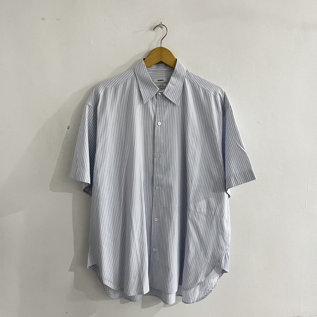 Japanese Brand Slower - Striped Loose Fit Button Up Size US L / EU 52-54 / 3 - 1 Thumbnail