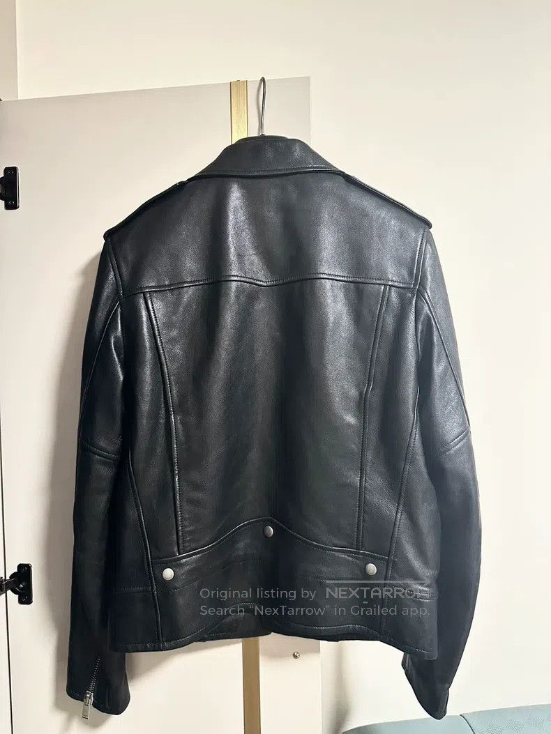 Saint Laurent Paris Saint Laurent Paris Motorcycle Leather Jacket Size US M / EU 48-50 / 2 - 2 Thumbnail