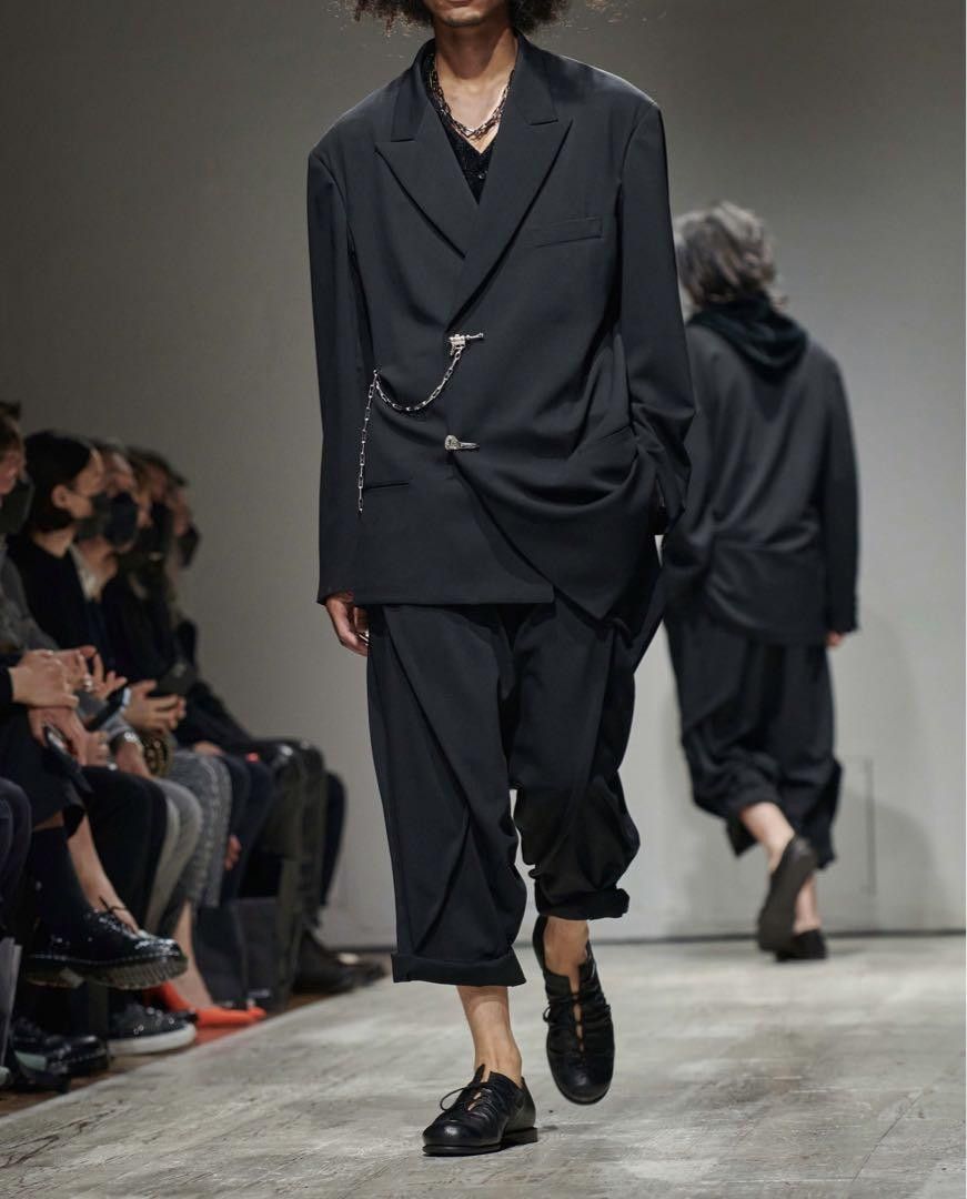yohji yamamoto pour homme 23ss Doublebreasted Jacket