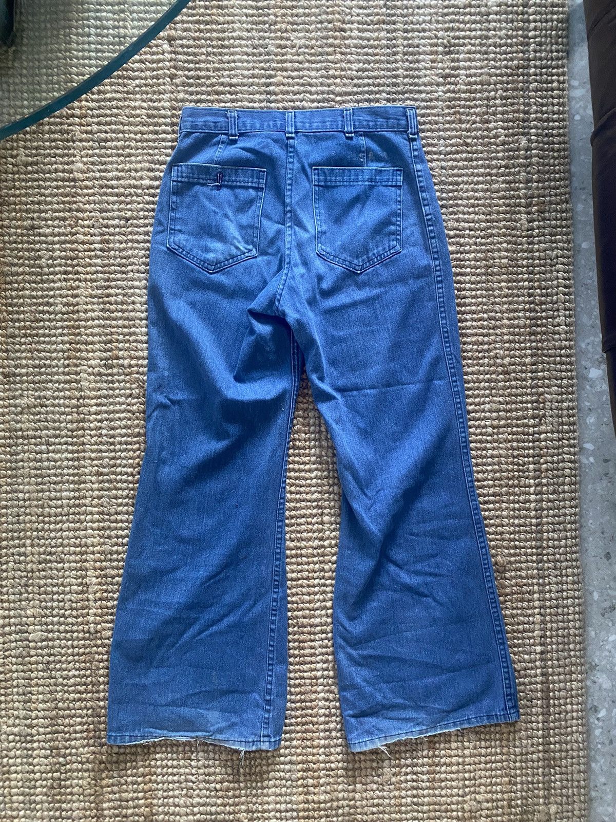 Vintage Vintage 50’s/60's Navy Military Issued Flared Jeans Size US 30 / EU 46 - 2 Thumbnail