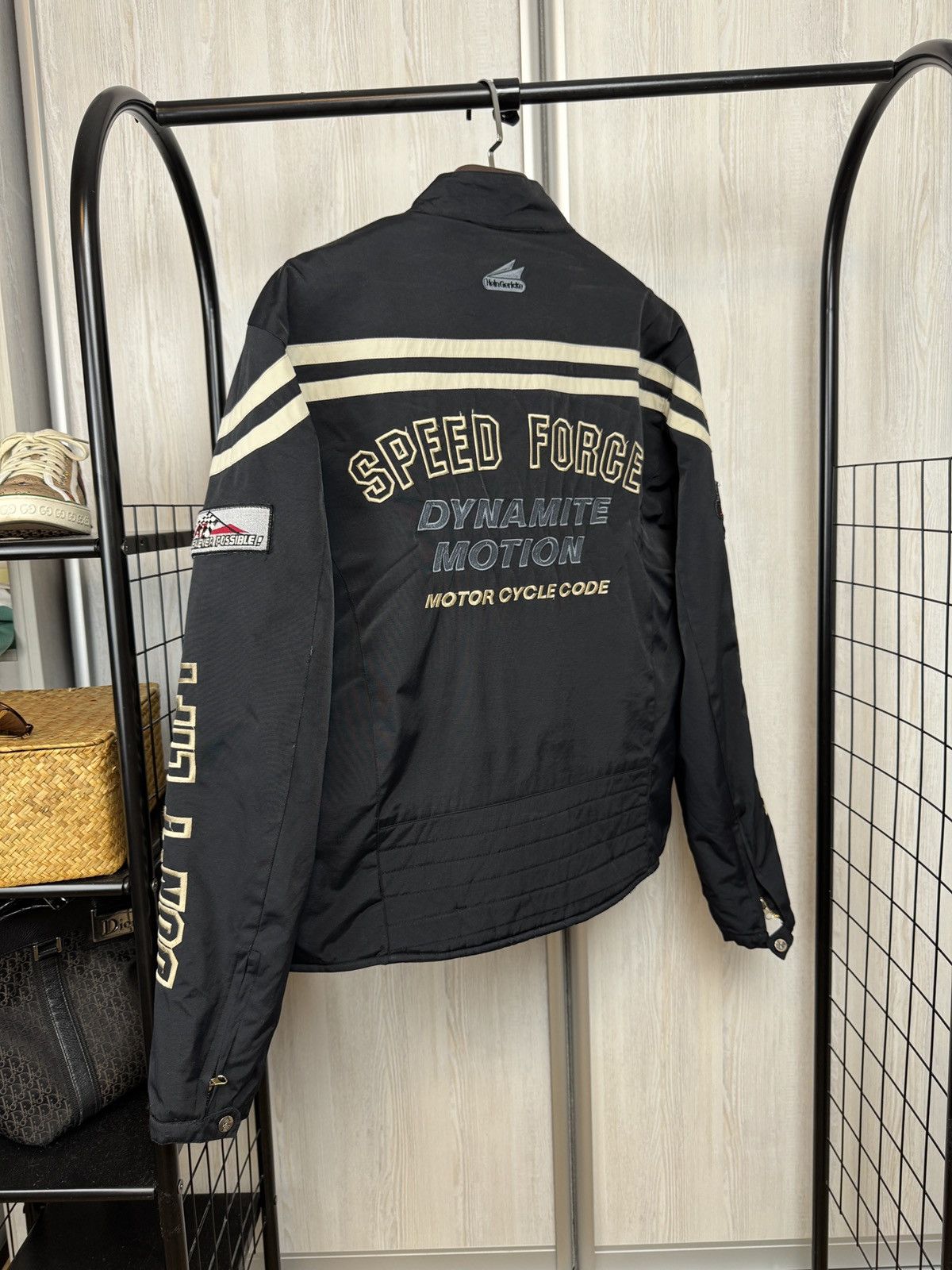 Vintage Vintage Gran Prix Speed Force Street Racing Moto Jacket Size US XXL / EU 58 / 5 - 9 Thumbnail