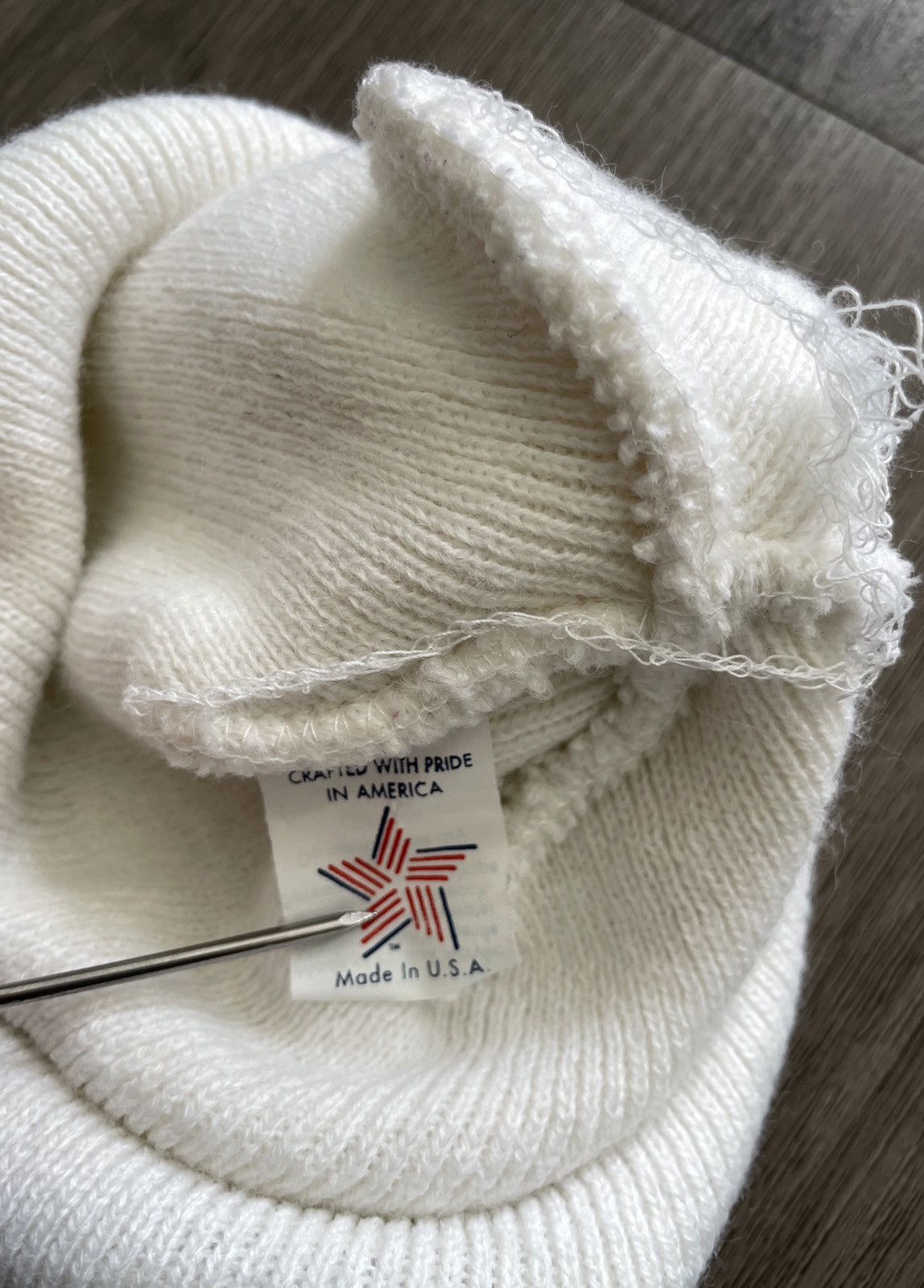 No Fear Y2K No Fear USA “Logo Eyes” Embroidered Beanie (Sz.OS) Size ONE SIZE - 5 Thumbnail