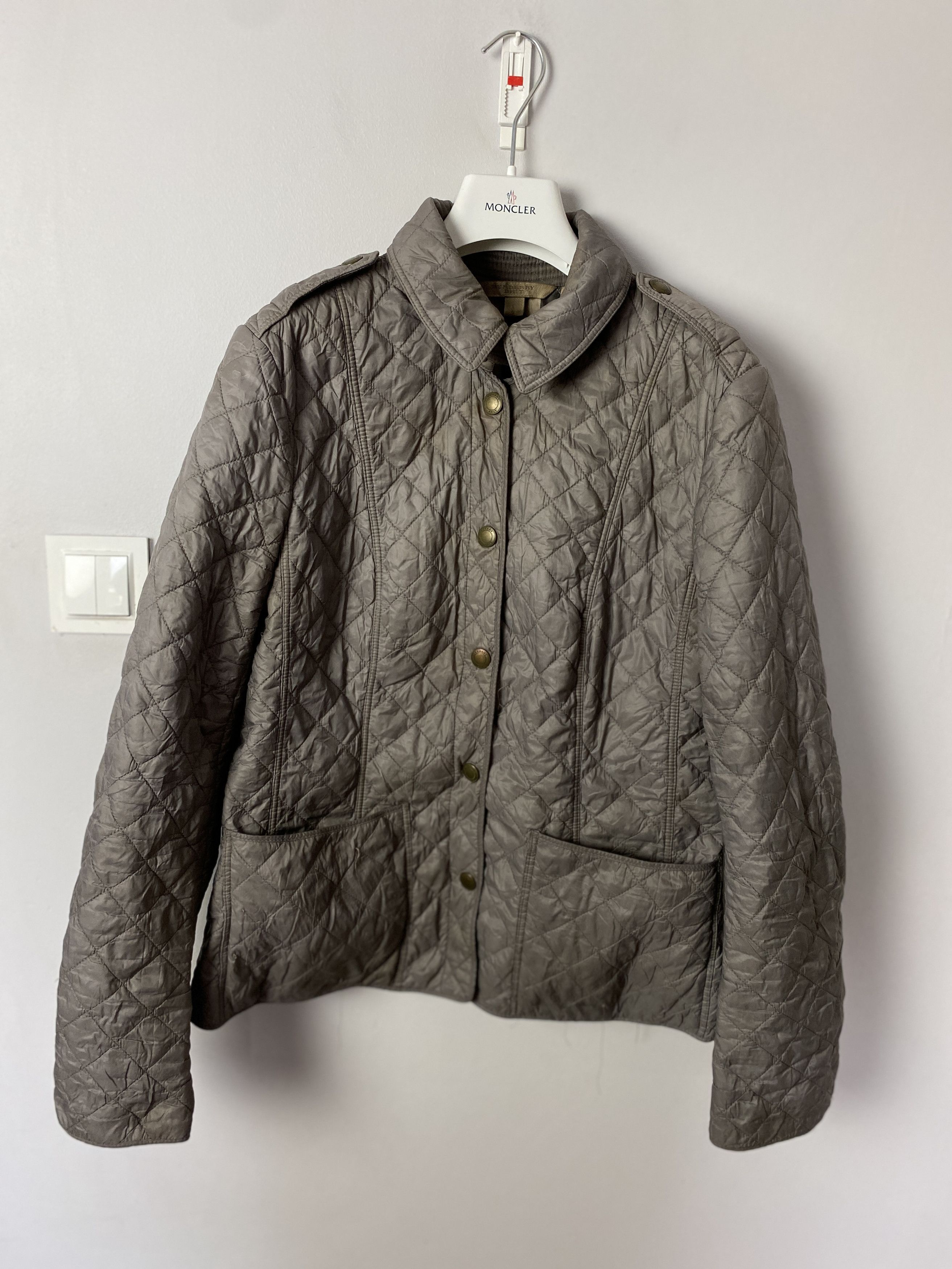 Burberry Burberry quilted jacket light Size L / US 10 / IT 46 - 1 Thumbnail