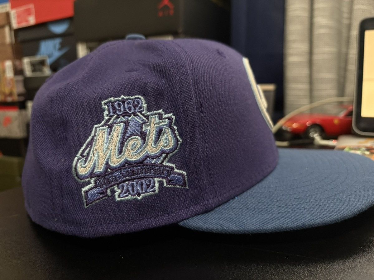 Hat Club × New Era 7 1/4 HatClub Northern Lights NY Mets Size ONE SIZE - 3 Thumbnail