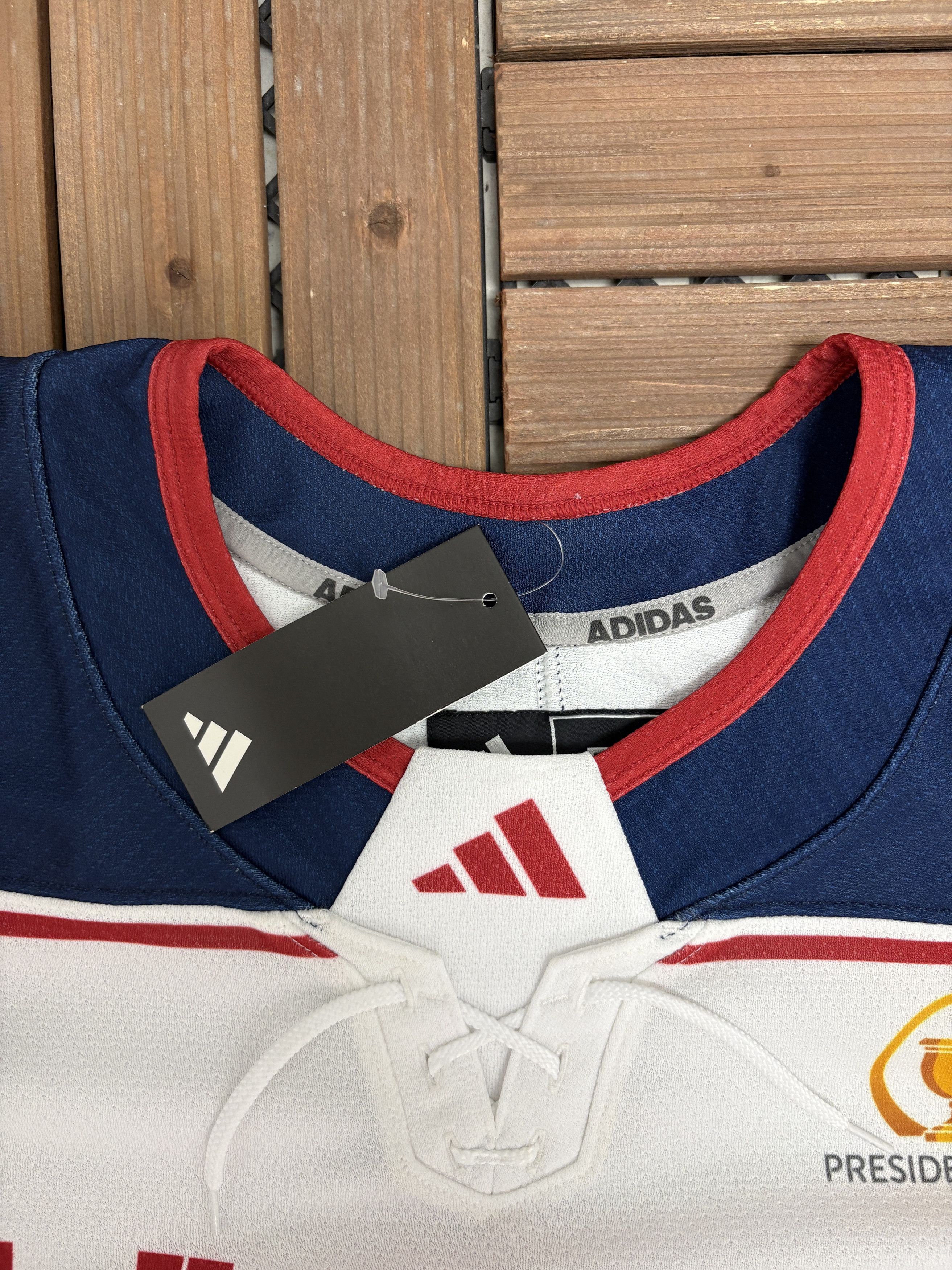 Adidas USA Presidents Cup White Hockey Jersey Size US XL / EU 56 / 4 - 7 Thumbnail