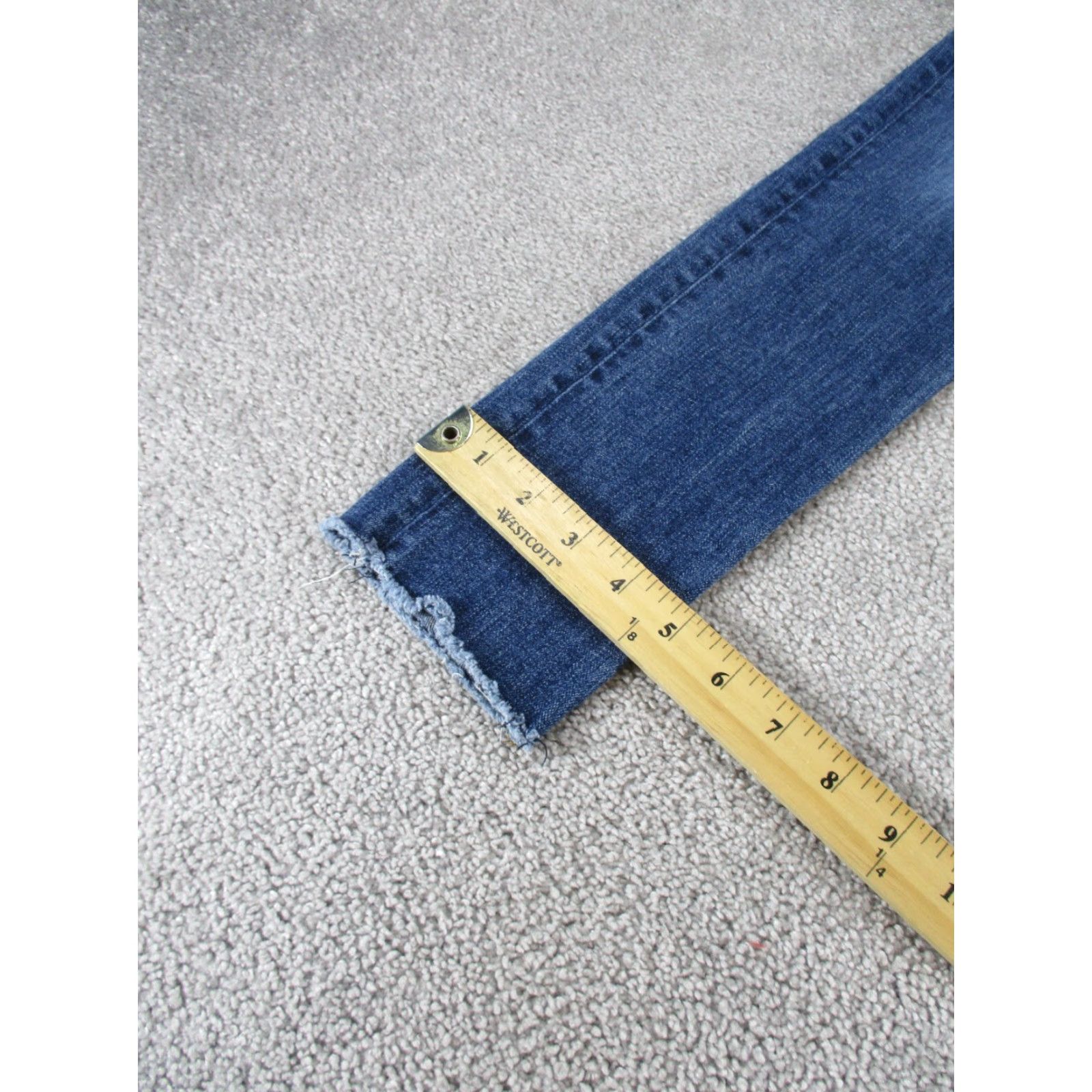 Rag & Bone VINTAGE Rag & Bone Jeans Womens 25 Skinny Low Rise Dark Wash Denim Zipper 90s Girls Size 42" / US 20 - 5 Thumbnail
