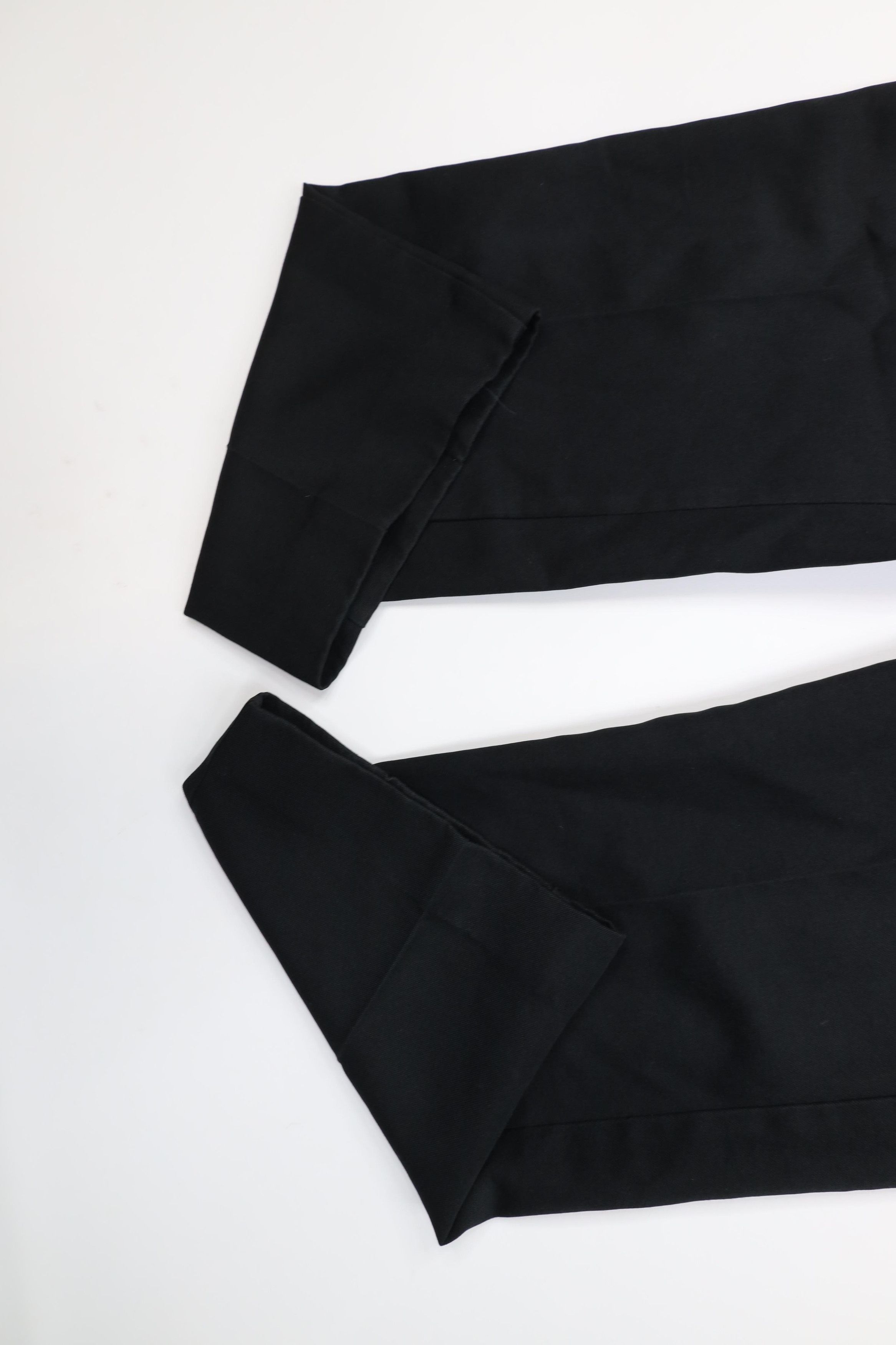 Vintage Vintage 70s Streetwear Flared Wide Leg Chino Pants Black USA Size US 32 / EU 48 - 5 Thumbnail