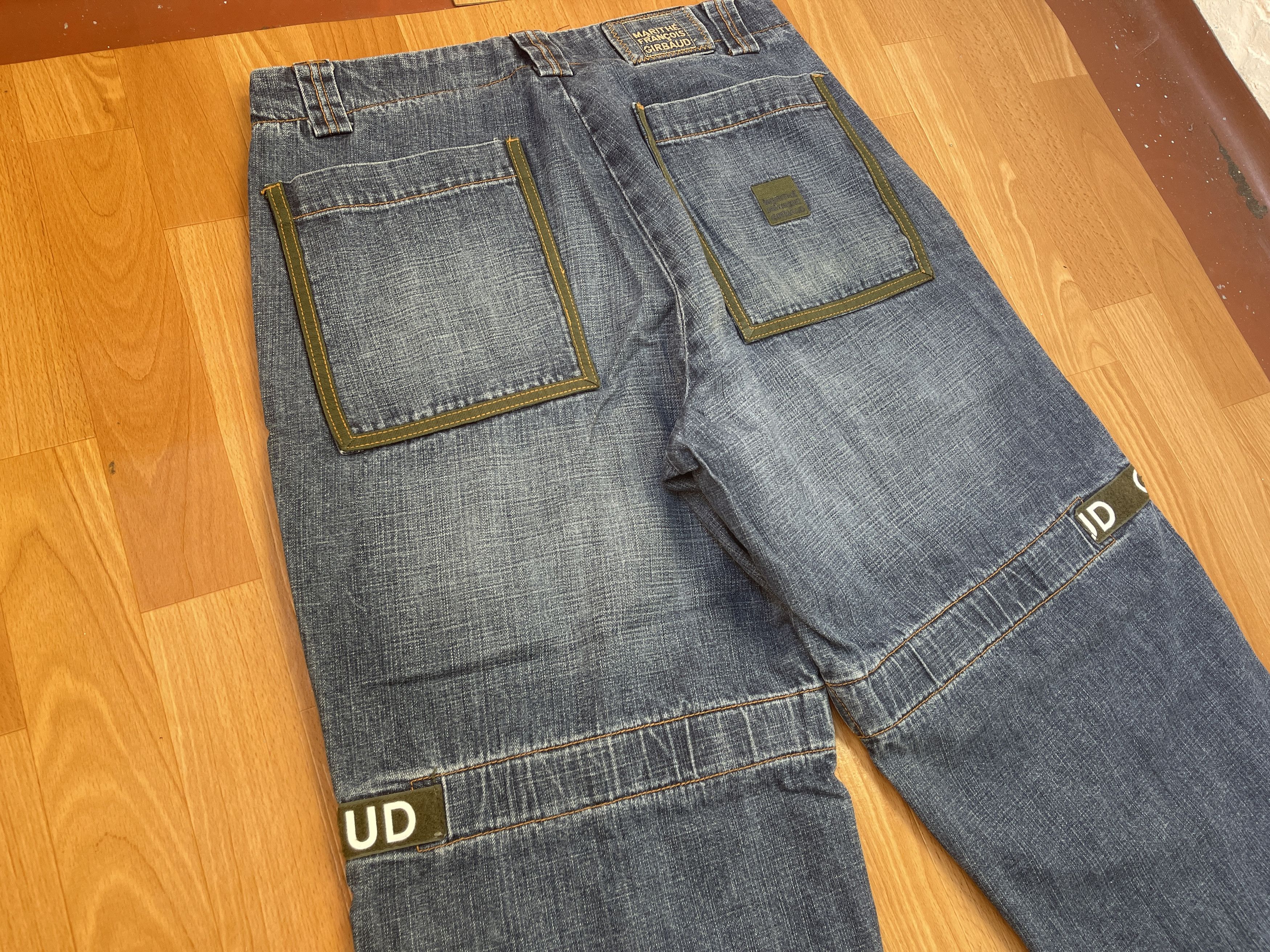 Marithe + Francois Girbaud Marithe Francois Girbaud jeans, vintage baggy 90s hip hop 34 Size US 34 / EU 50 - 7 Thumbnail