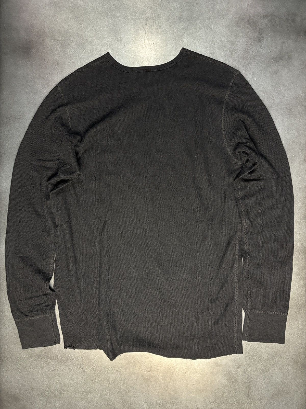 American Apparel × Vintage × WWE Randy Orton RKO Waffle Thermal Longsleeve 2000s Y2K Size US XL / EU 56 / 4 - 6 Thumbnail