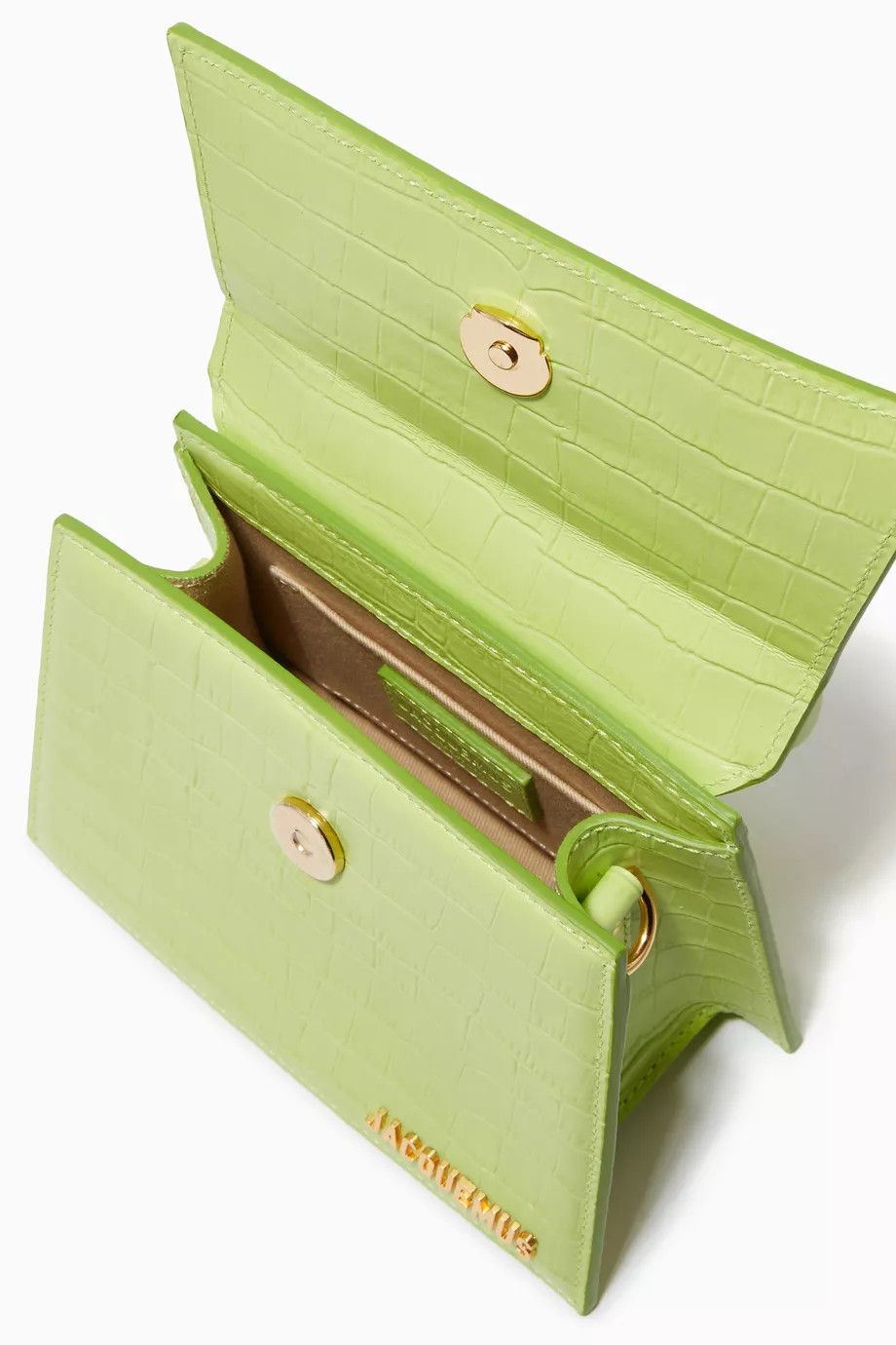 Jacquemus o1mle0325 Size: OS / Le Chiquito Bag in Light Green Size ONE SIZE - 4 Thumbnail