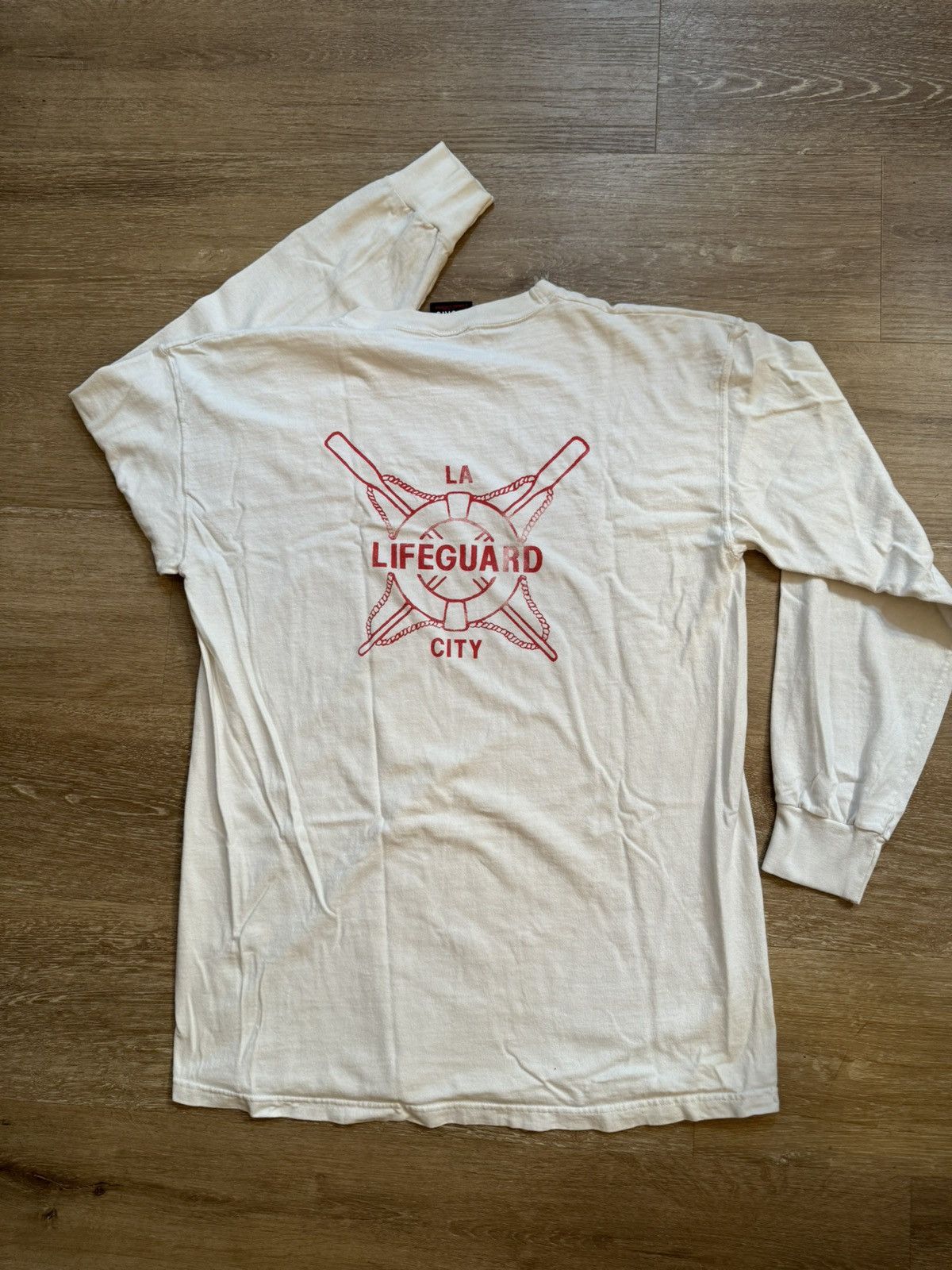 Signal Sport × Vintage Vintage Los Angeles City Lifeguard Long-sleeve Graphic Tee L Size US L / EU 52-54 / 3 - 15 Thumbnail