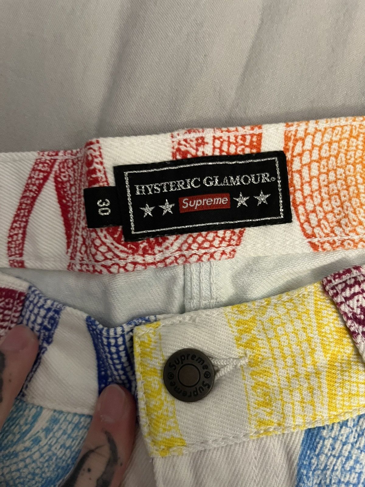 Supreme Supreme hysteric glamour snake pants Size US 30 / EU 46 - 2 Thumbnail