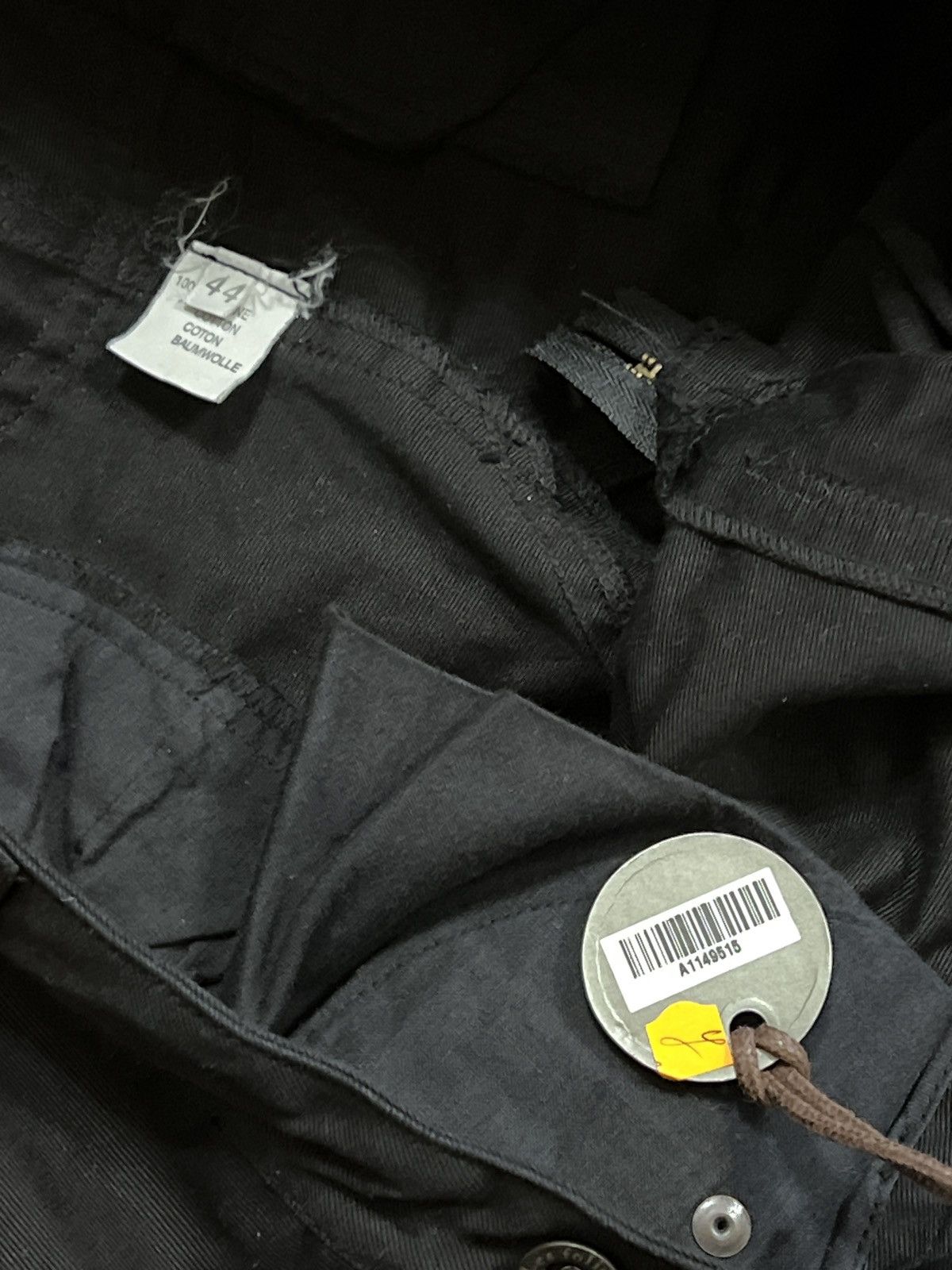 Other Les folies de pigalle black ultra low waist denim jeans Size 30" / US 8 / IT 44 - 14 Thumbnail