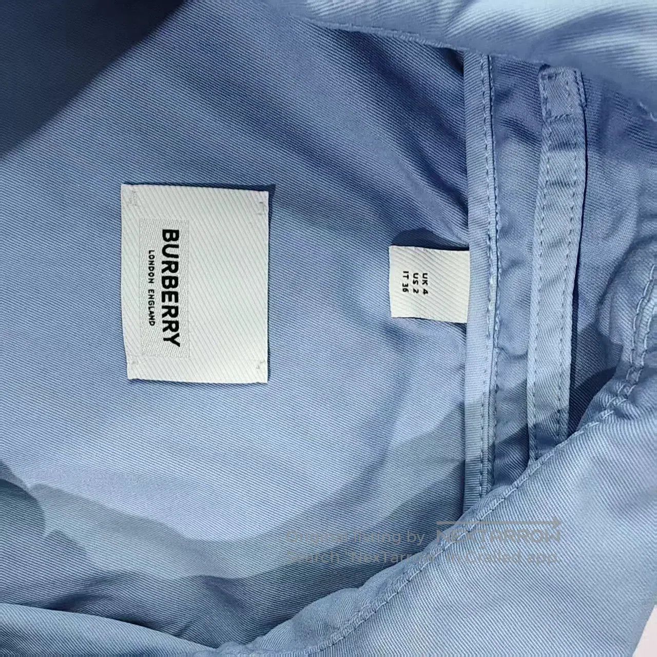 Burberry burberry light blue jacket, nearly new. Size US M / EU 48-50 / 2 - 3 Thumbnail