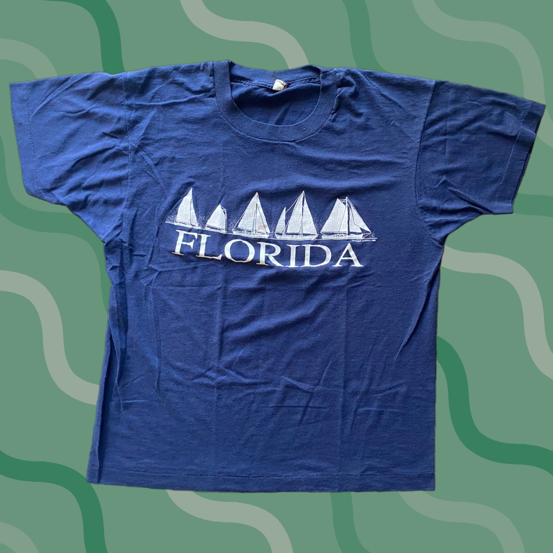 Vintage VINTAGE Screen Stars T-Shirt Men L Florida 1980s USA Short Sleeve See Photos Florida Vintage 1980s Mens L Size US L / EU 52-54 / 3 - 1 Thumbnail