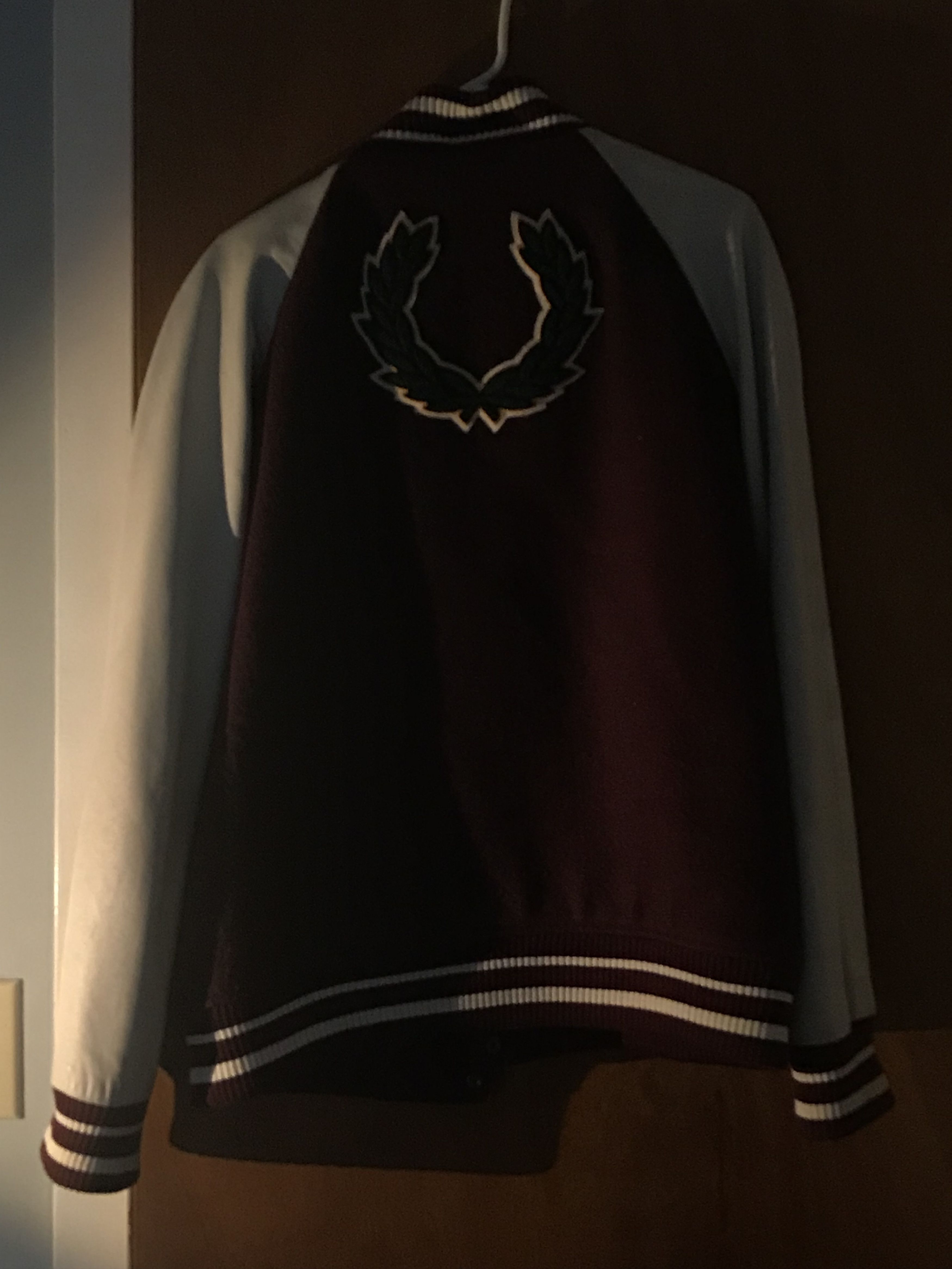Raf Simons Raf Simons Fred Perry 2013 Varsity Size US L / EU 52-54 / 3 - 2 Thumbnail