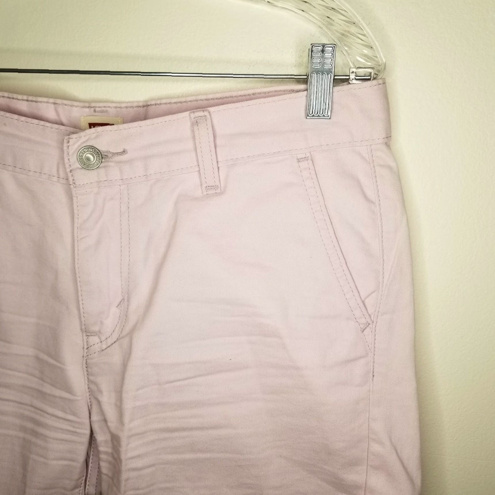 Levi's Levi's Women's Shorts Pink Chino 29 Size 29" - 2 Thumbnail