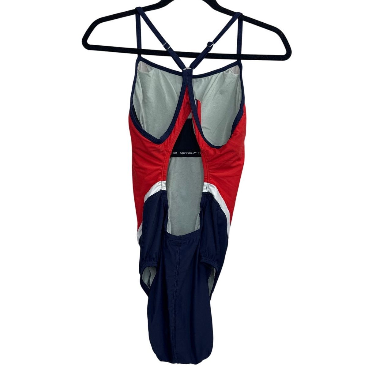 Speedo Speedo One-Piece Quantum Splice Thin Strap High Cut Swimsuit Size XL / US 12-14 / IT 48-50 - 6 Thumbnail
