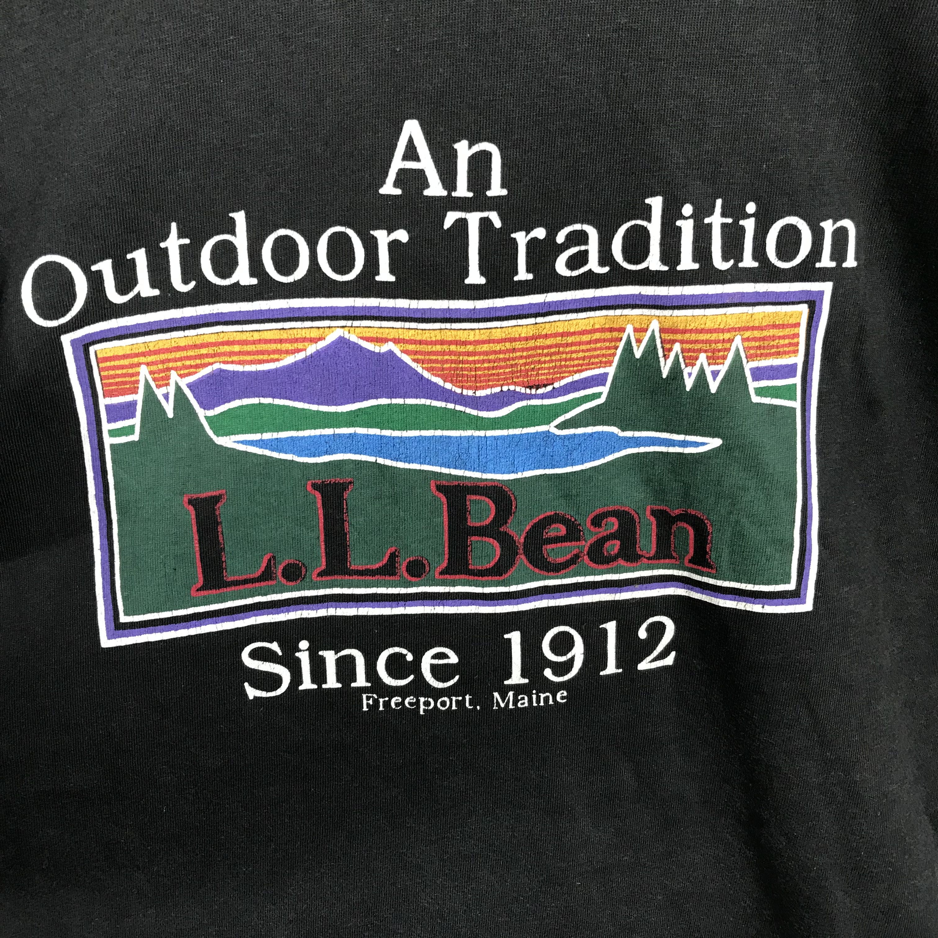 L.L. Bean Vintage sunfaded LL BEAN OG logo tee Size US M / EU 48-50 / 2 - 4 Thumbnail