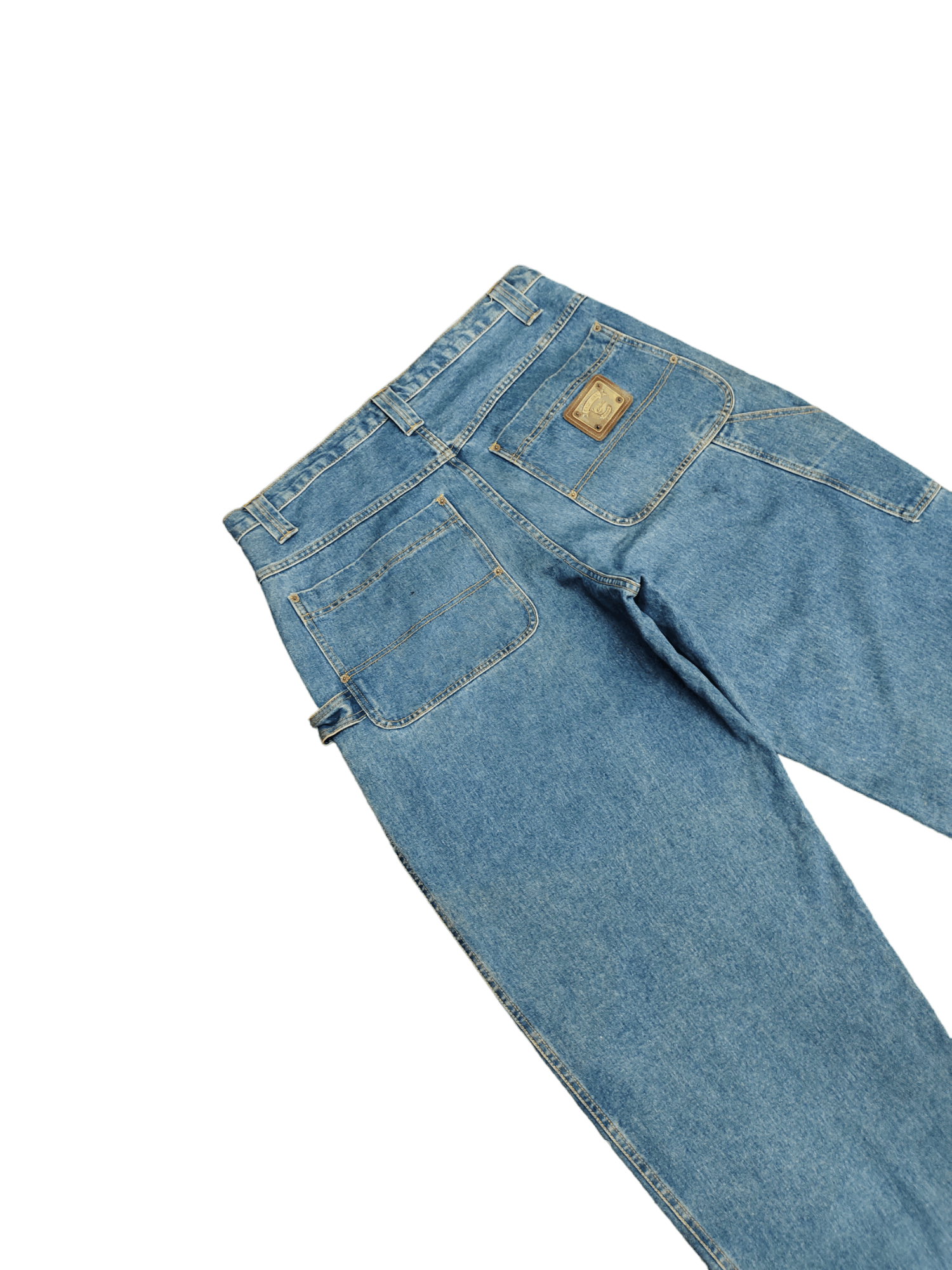 Karl Kani Jnco Style Baggy Jeans Karl Kani Carpenter Denim Wide Leg Size US 38 / EU 54 - 3 Thumbnail